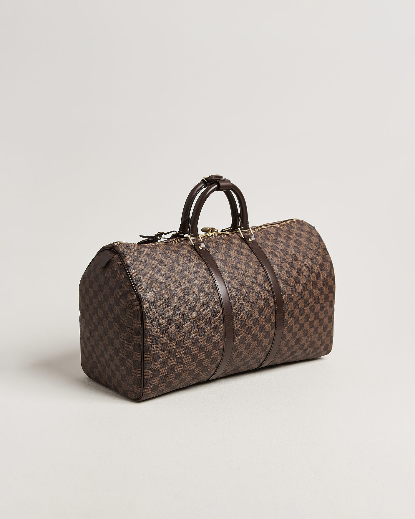 Mies | Pre-Owned & Vintage Bags | Louis Vuitton Pre-Owned | Keepall 50 Damier Ebene