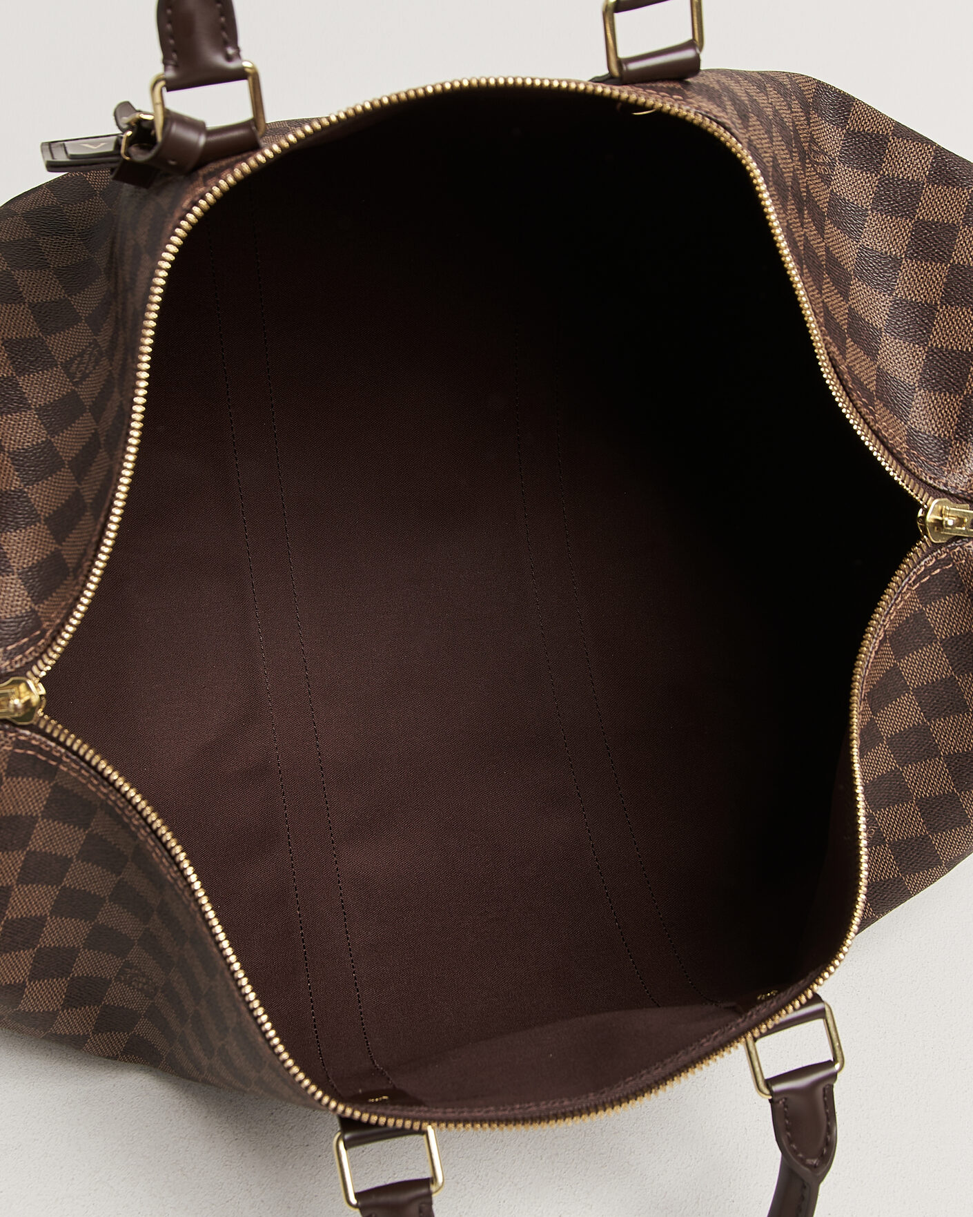 Mies | Pre-Owned & Vintage Bags | Louis Vuitton Pre-Owned | Keepall 50 Damier Ebene
