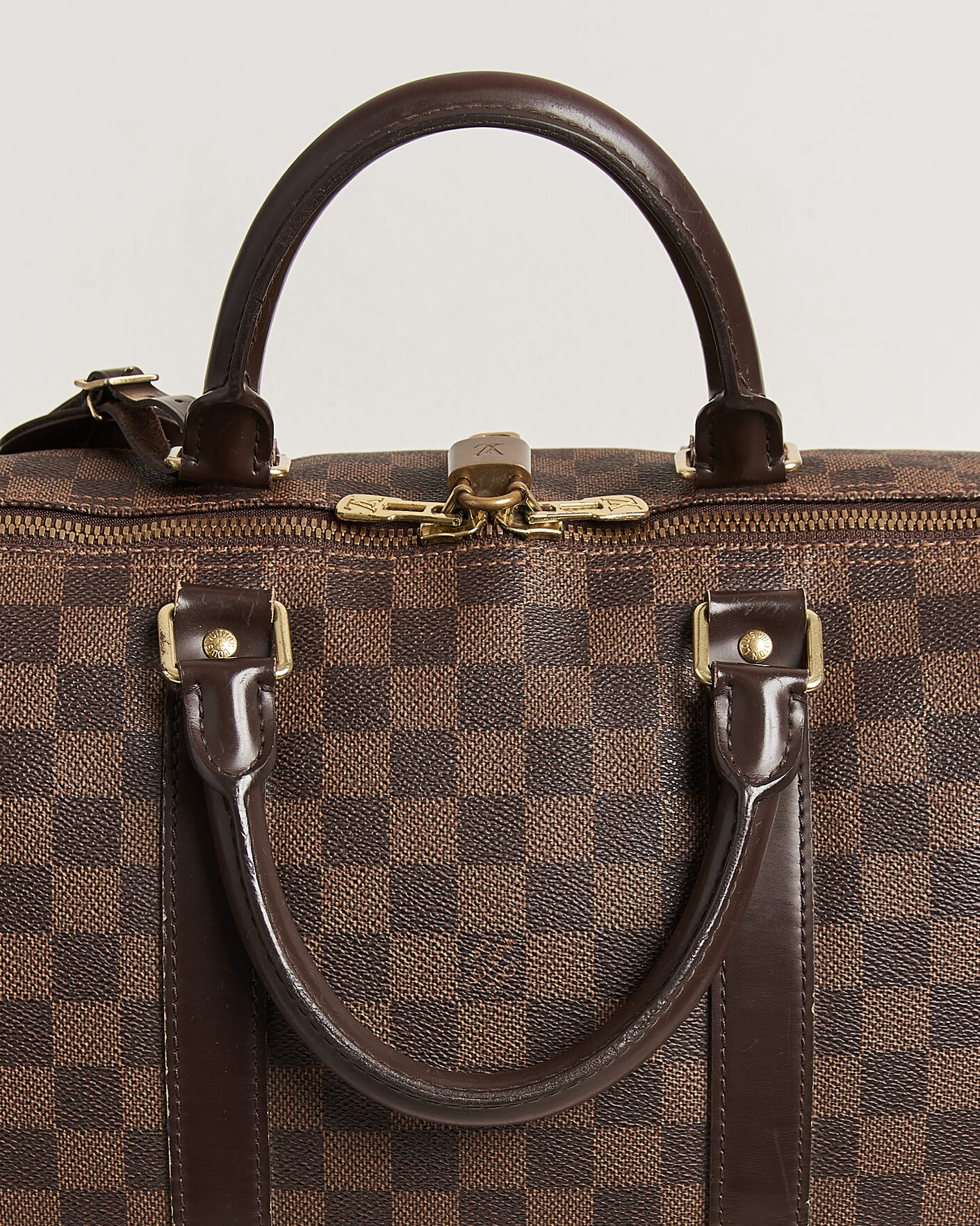 Mies | Pre-Owned & Vintage Bags | Louis Vuitton Pre-Owned | Keepall 50 Damier Ebene
