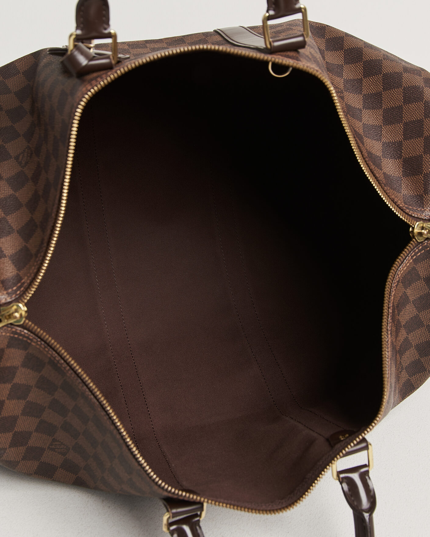 Mies | Pre-Owned & Vintage Bags | Louis Vuitton Pre-Owned | Keepall 50 Damier Ebene