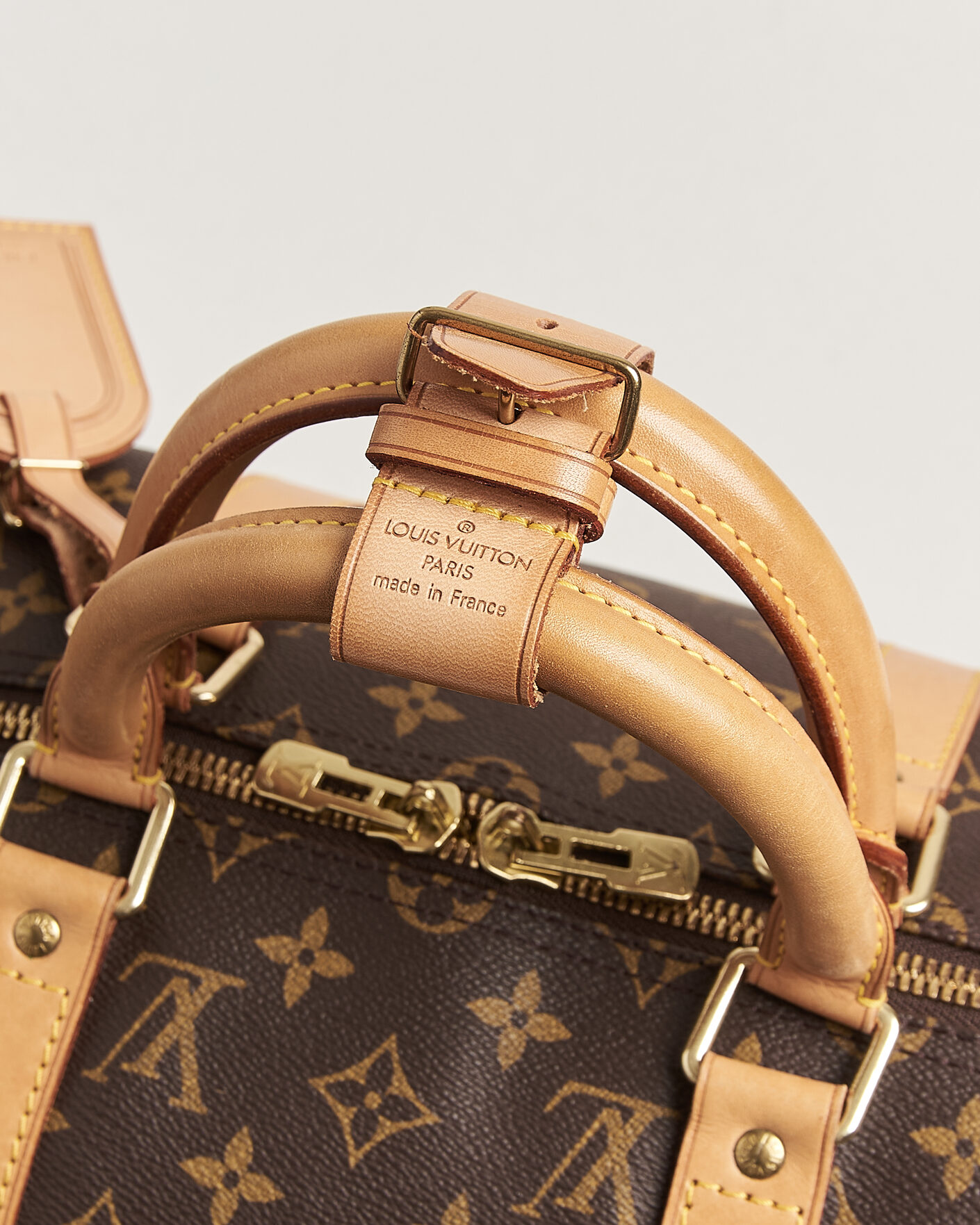 Mies | Pre-Owned & Vintage Bags | Louis Vuitton Pre-Owned | Keepall Bandouliére 50 Monogram