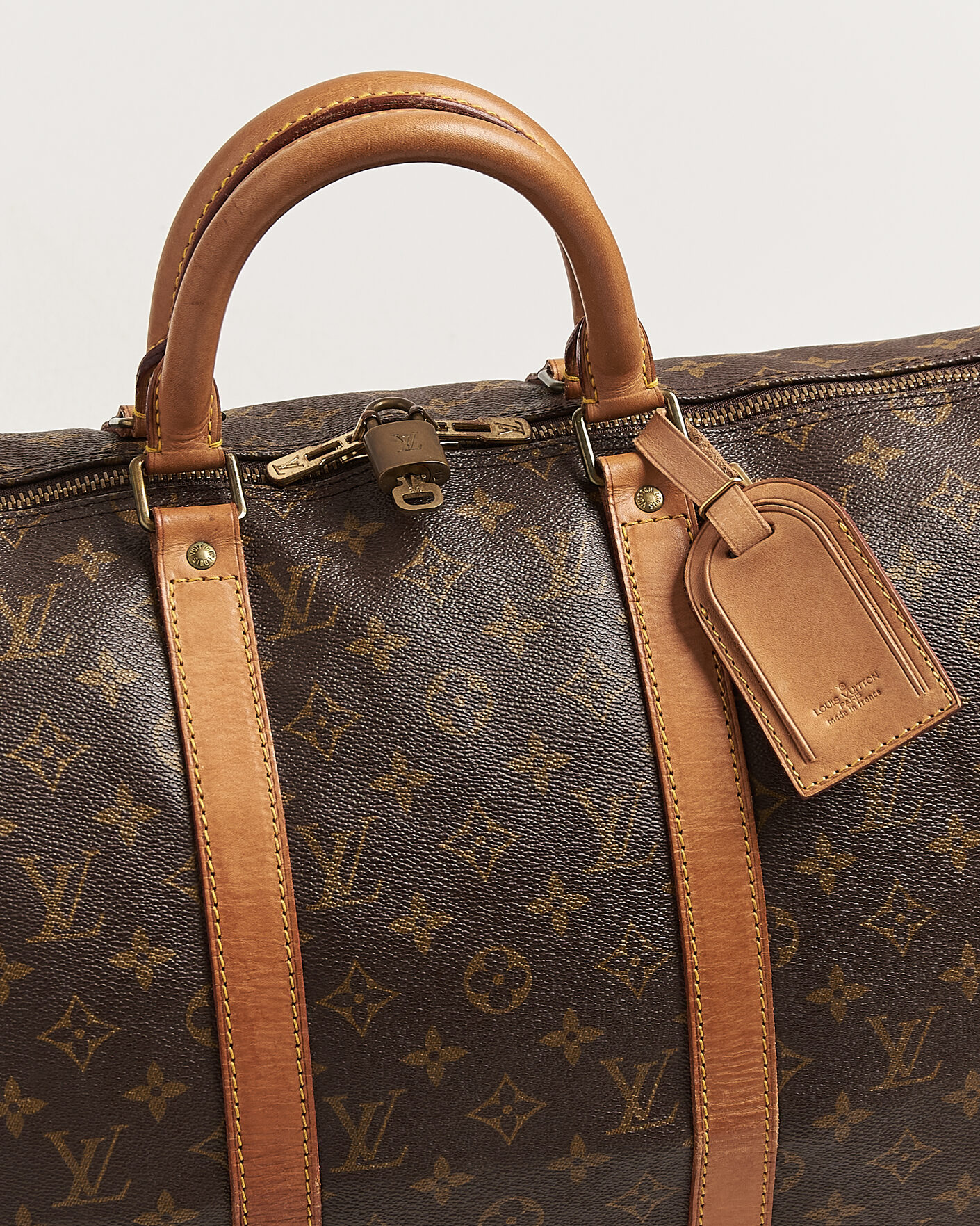 Mies | Pre-Owned & Vintage Bags | Louis Vuitton Pre-Owned | Keepall Bandouliére 50 Monogram