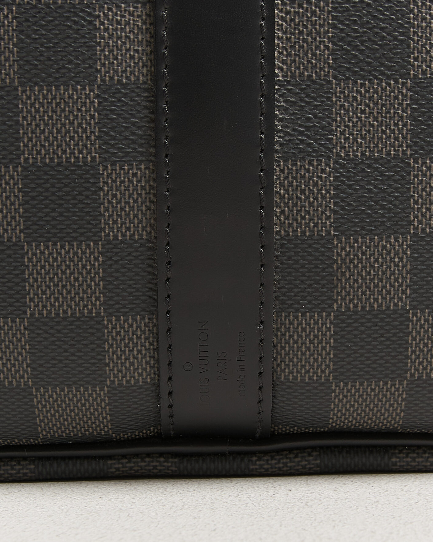 Mies | Pre-Owned & Vintage Bags | Louis Vuitton Pre-Owned | Keepall Bandouliére 45 Damier Graphite