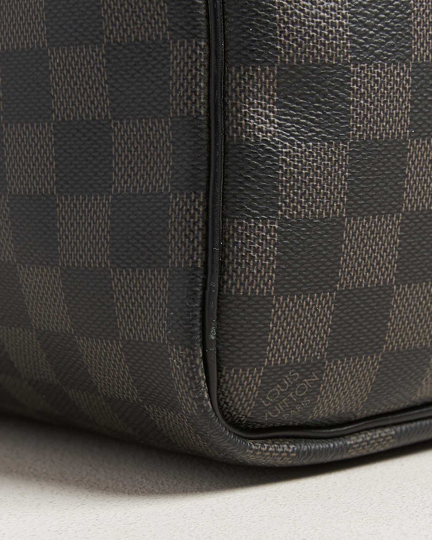 Mies | Pre-Owned & Vintage Bags | Louis Vuitton Pre-Owned | Keepall Bandouliére 45 Damier Graphite