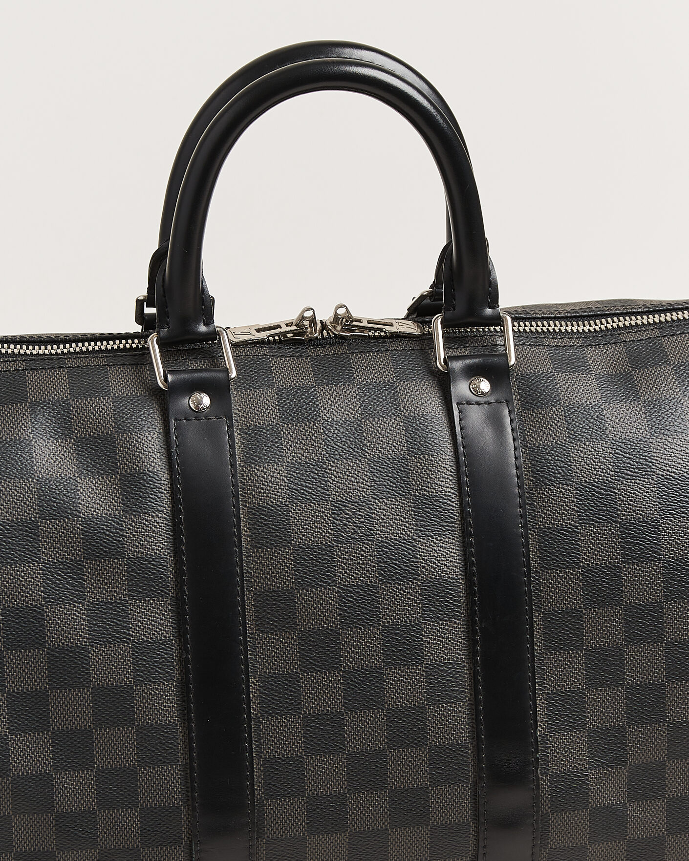 Mies | Pre-Owned & Vintage Bags | Louis Vuitton Pre-Owned | Keepall Bandouliére 45 Damier Graphite