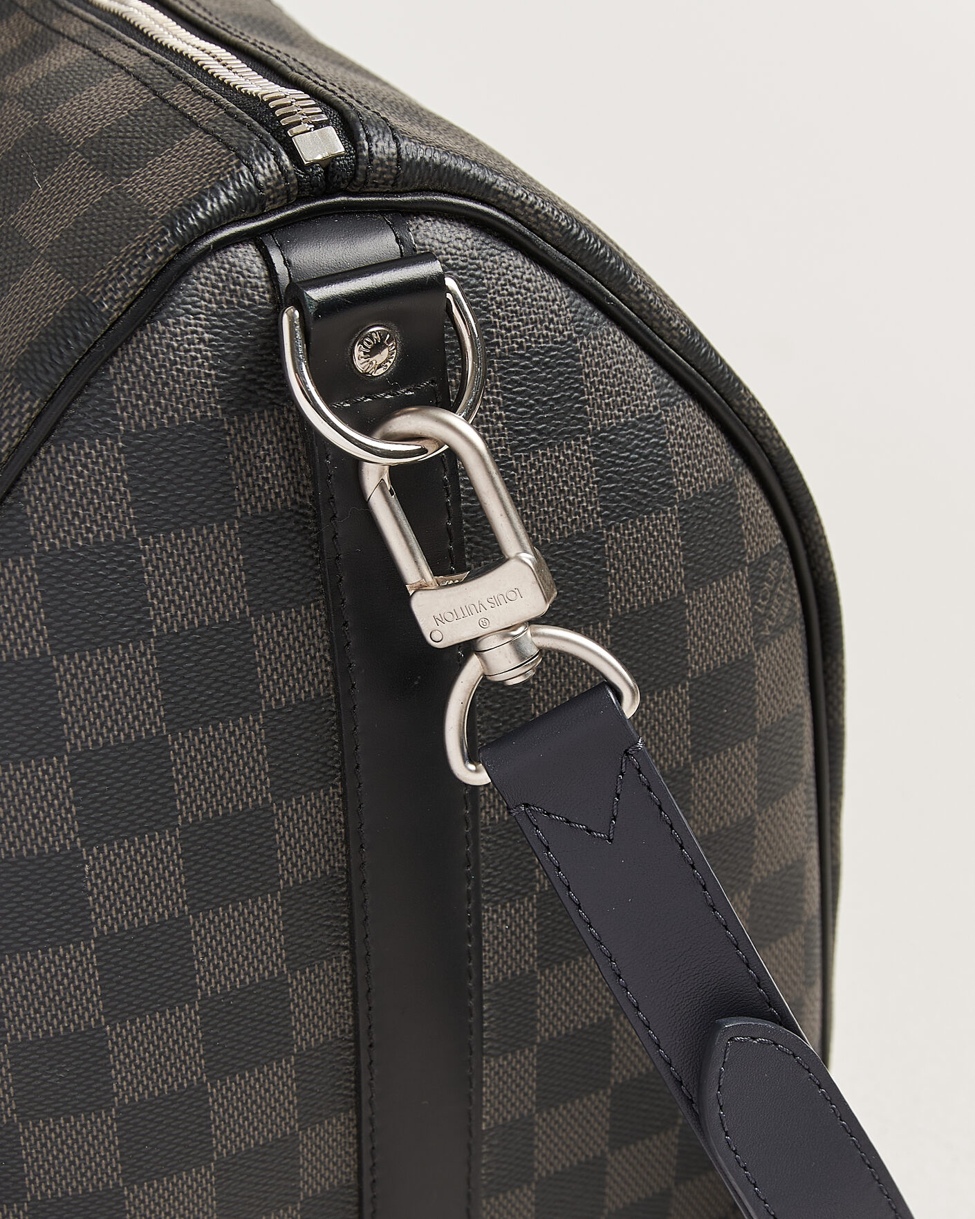 Mies | Pre-Owned & Vintage Bags | Louis Vuitton Pre-Owned | Keepall Bandouliére 45 Damier Graphite