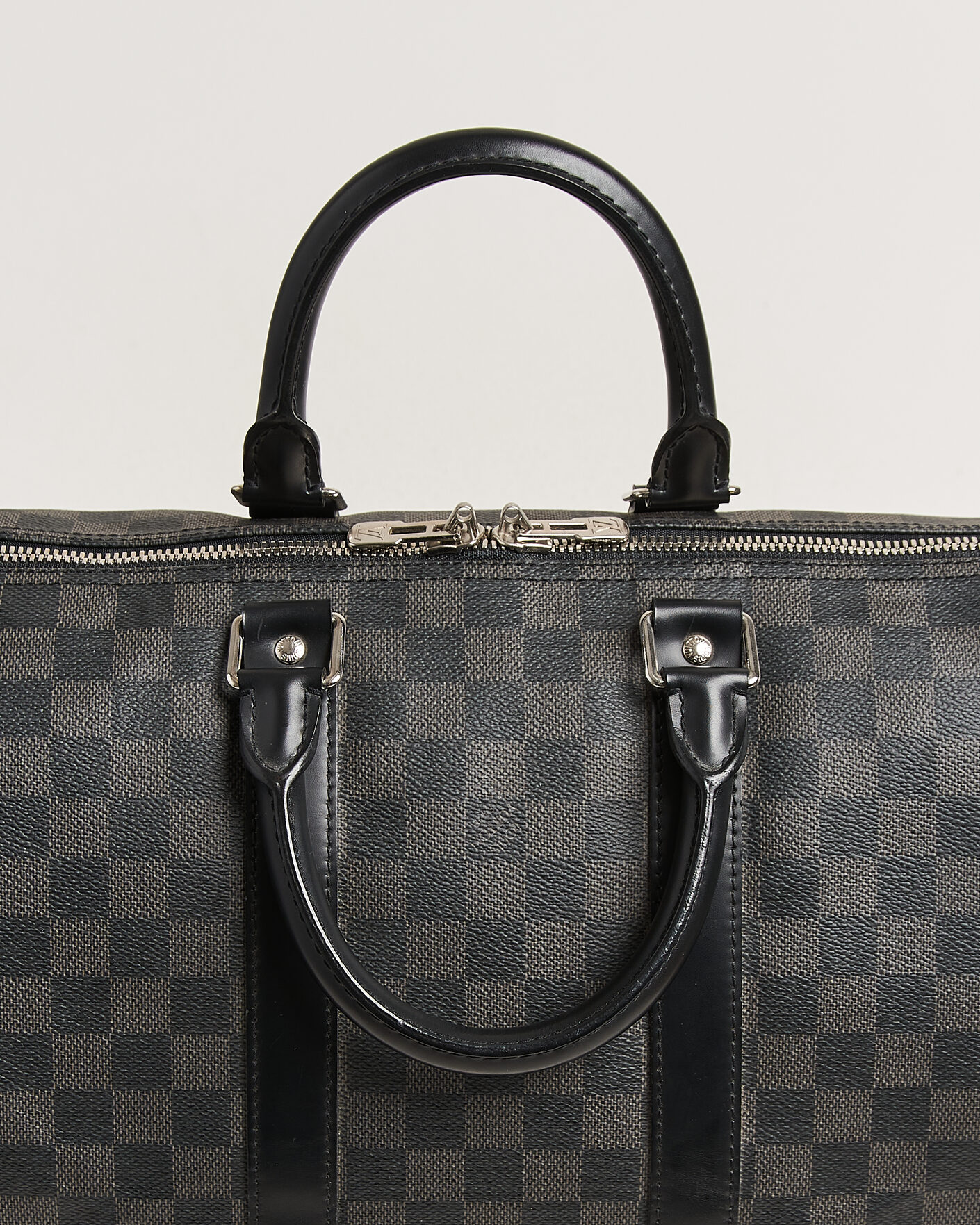 Mies | Pre-Owned & Vintage Bags | Louis Vuitton Pre-Owned | Keepall Bandouliére 45 Damier Graphite