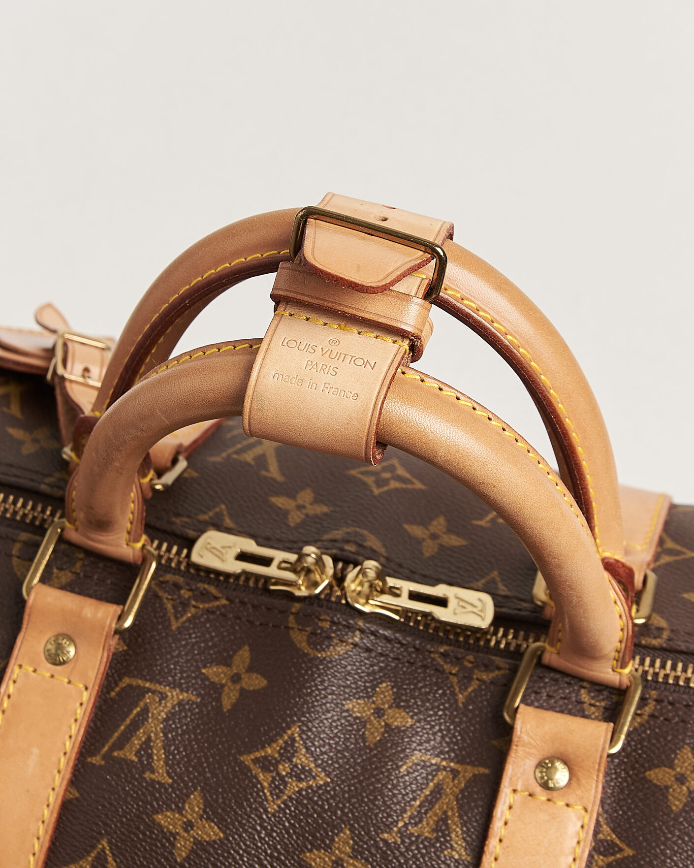 Mies | Pre-Owned & Vintage Bags | Louis Vuitton Pre-Owned | Keepall Bandouliére 50 Monogram