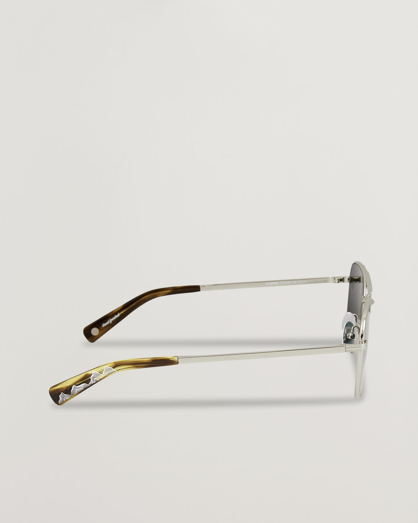 Mies | Aurinkolasit | Garrett Leight | El Capitan Sunglasses Silver