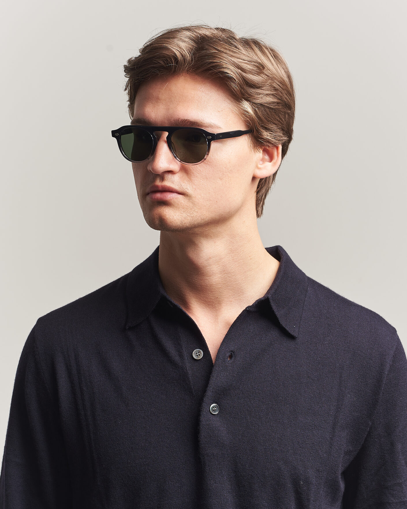 Mies | Aurinkolasit | Garrett Leight | Harding Sunglasses Grey Quartz