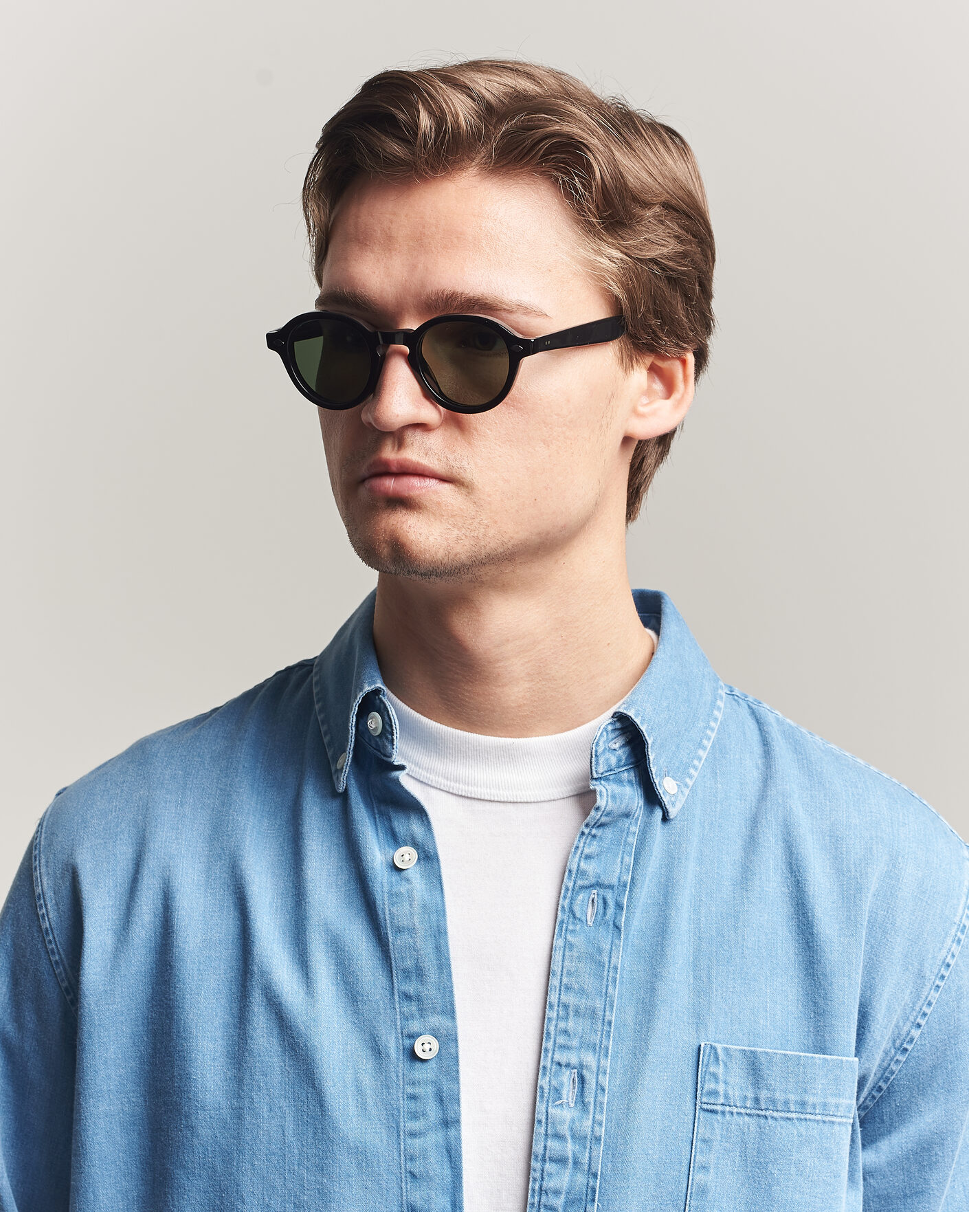 Mies | Aurinkolasit | Garrett Leight | Flipper Sunglasses Black