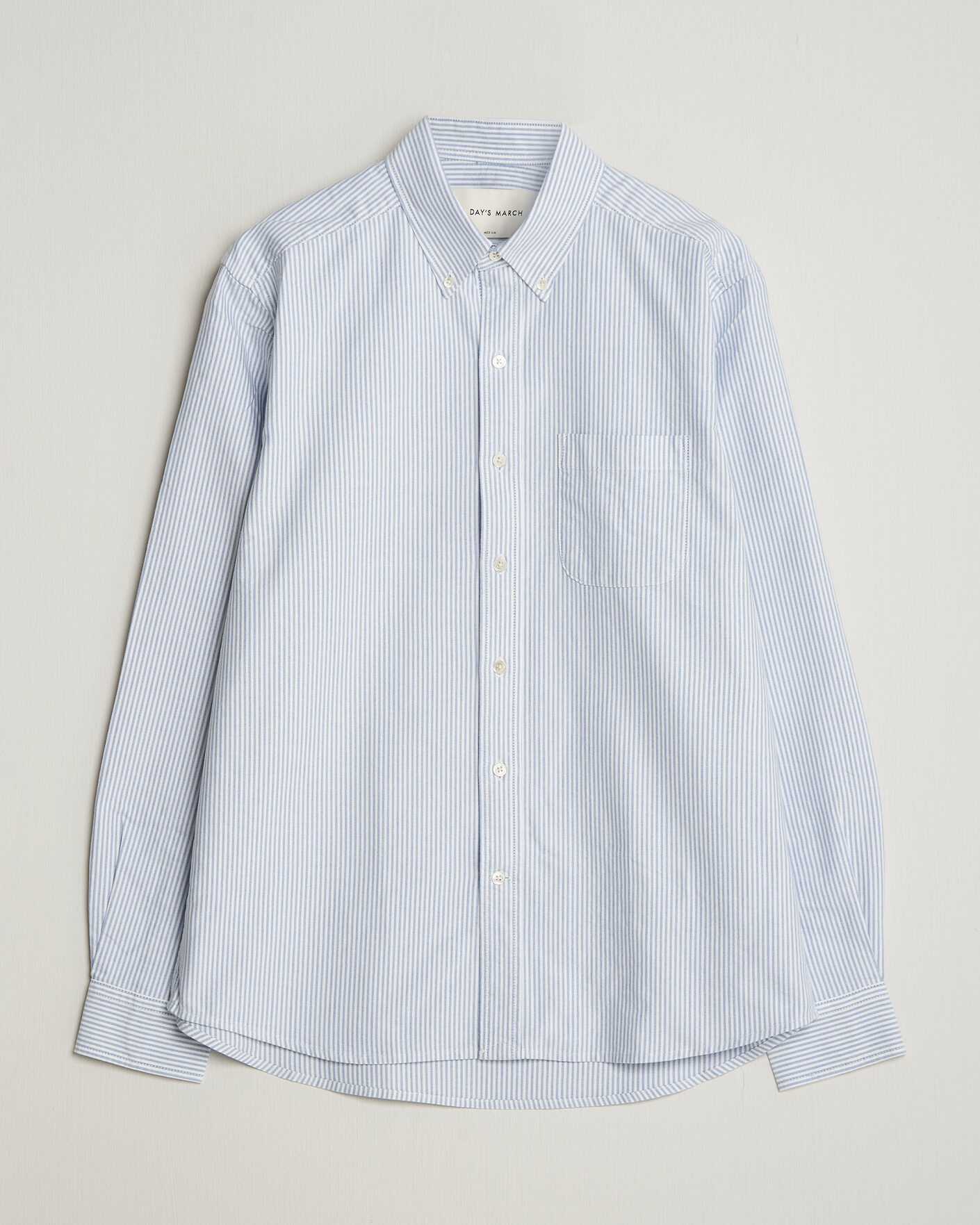 Mies | Kauluspaidat | A Day's March | Original Oxford Shirt Blue/White