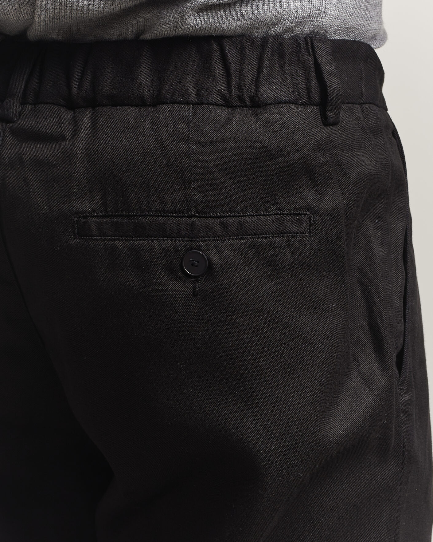 Mies | Housut | A Day's March | Smart Lyocell Trousers Black