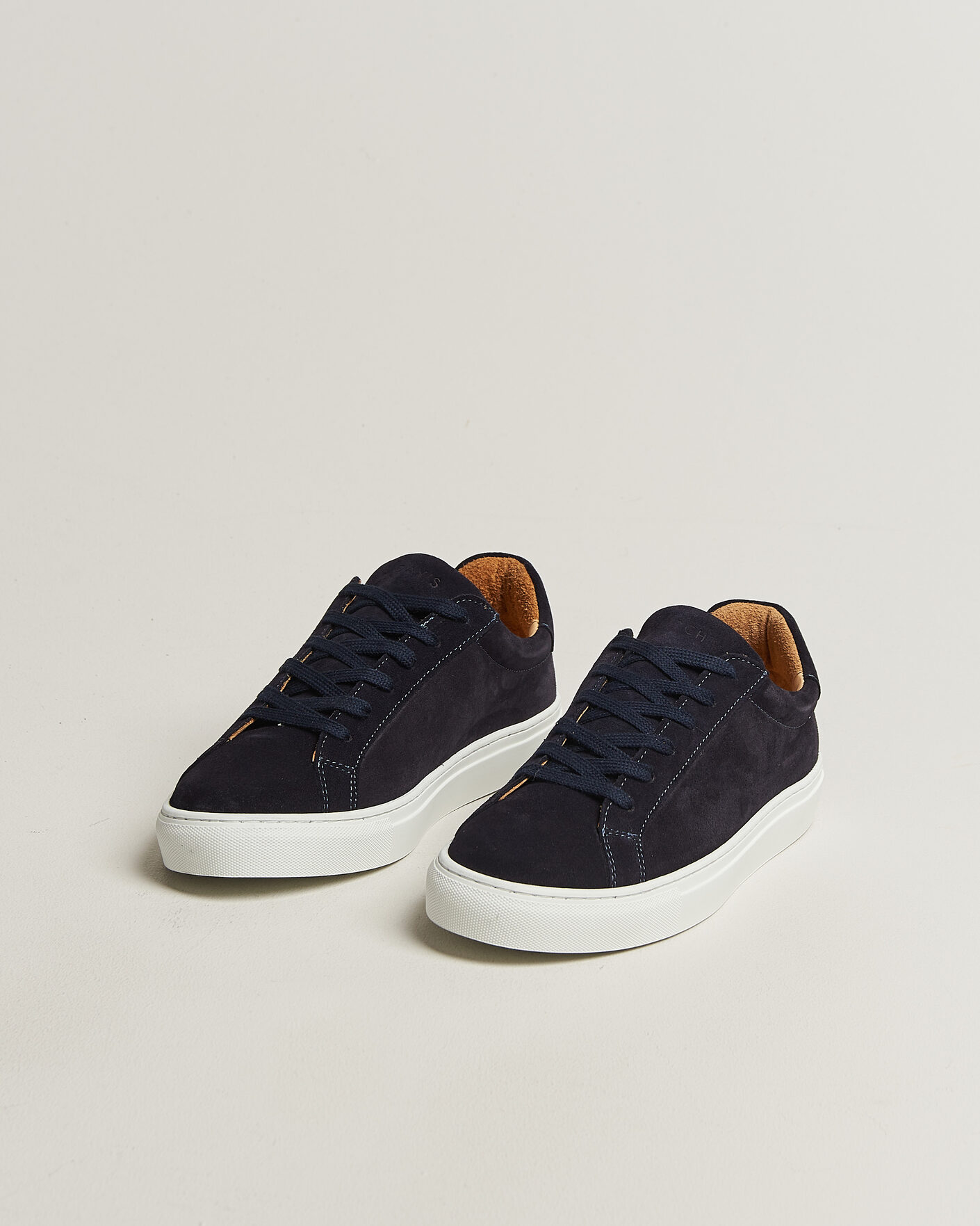Mies | Tennarit | A Day's March | Marching Suede Sneaker Navy