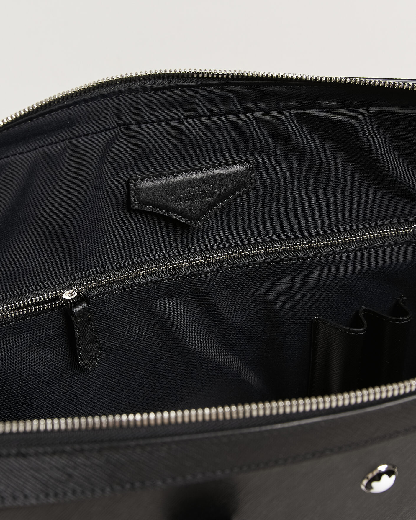 Mies | Laukut | Montblanc | Thin Sartorial Leather Briefcase Black