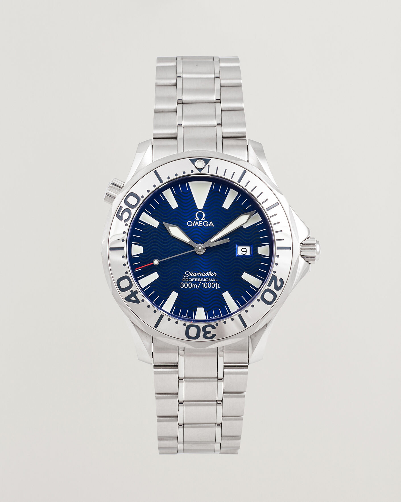 Mies | Omega Pre-Owned Seamaster 300M Electric Blue | Omega Pre-Owned | Seamaster 300M Electric Blue