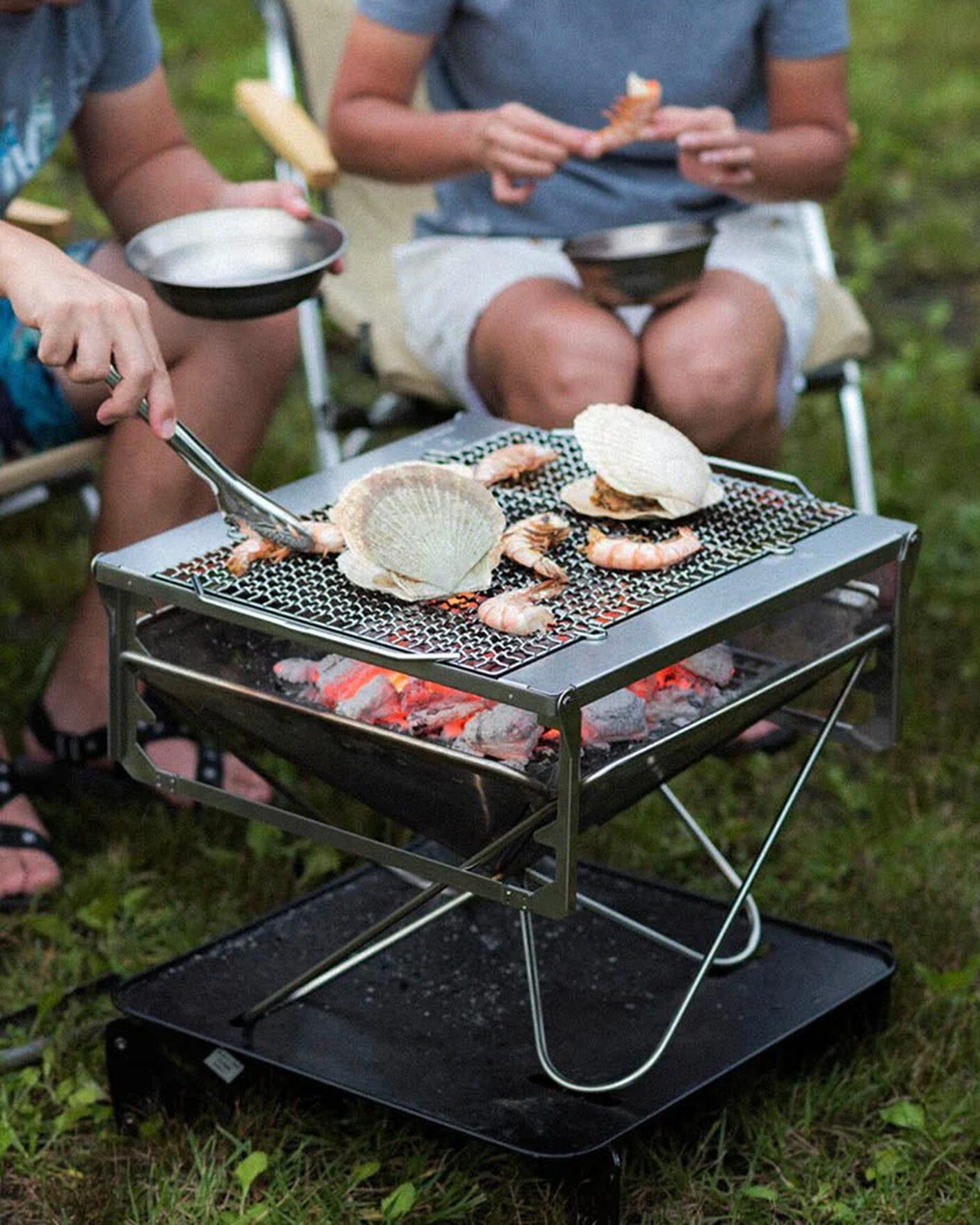Mies | Outdoor living | Snow Peak | Takibi Fire & Grill Stainless Steel