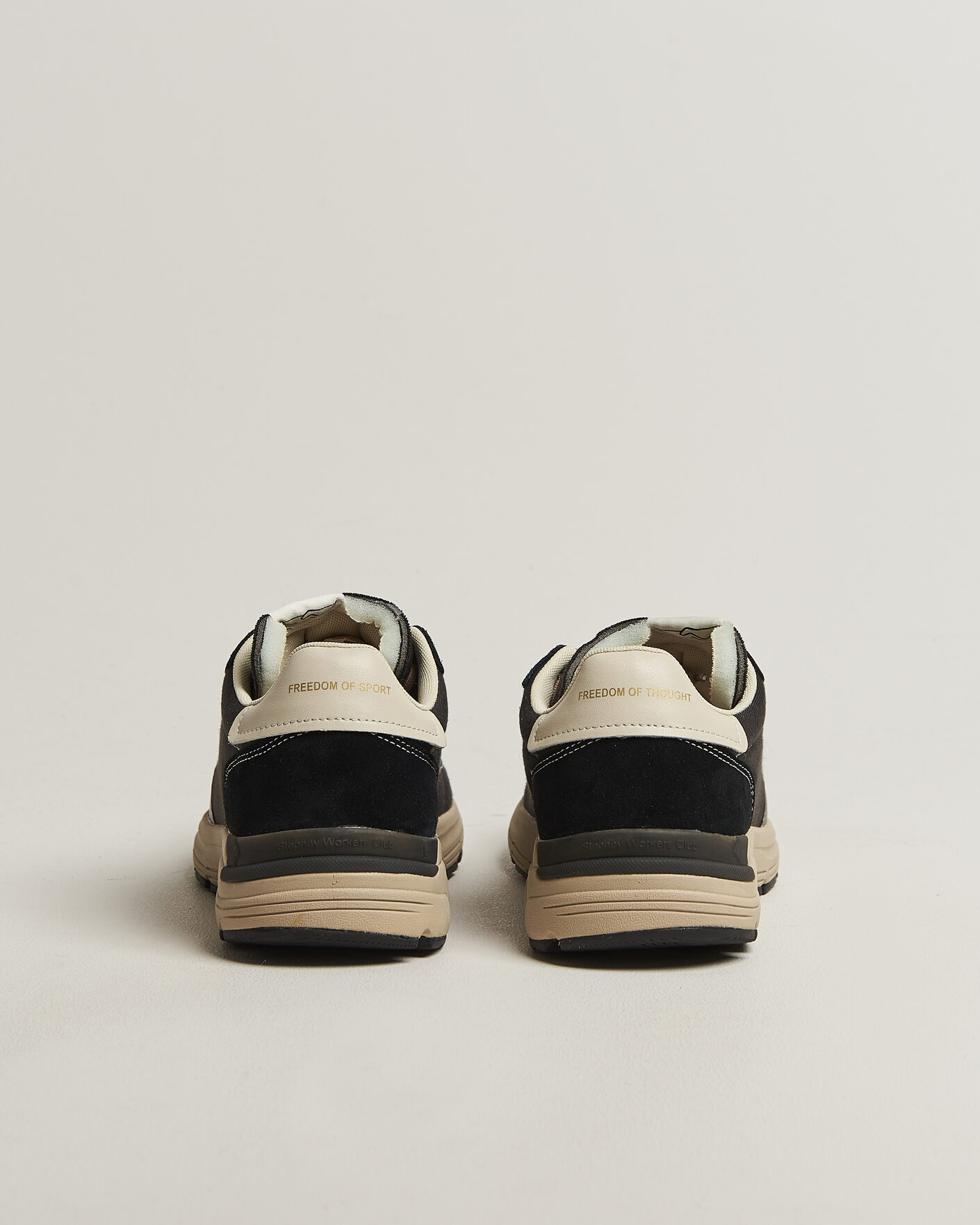 Mies | Tennarit | Stepney Workers Club | Legion Suede Twill Sneaker Black
