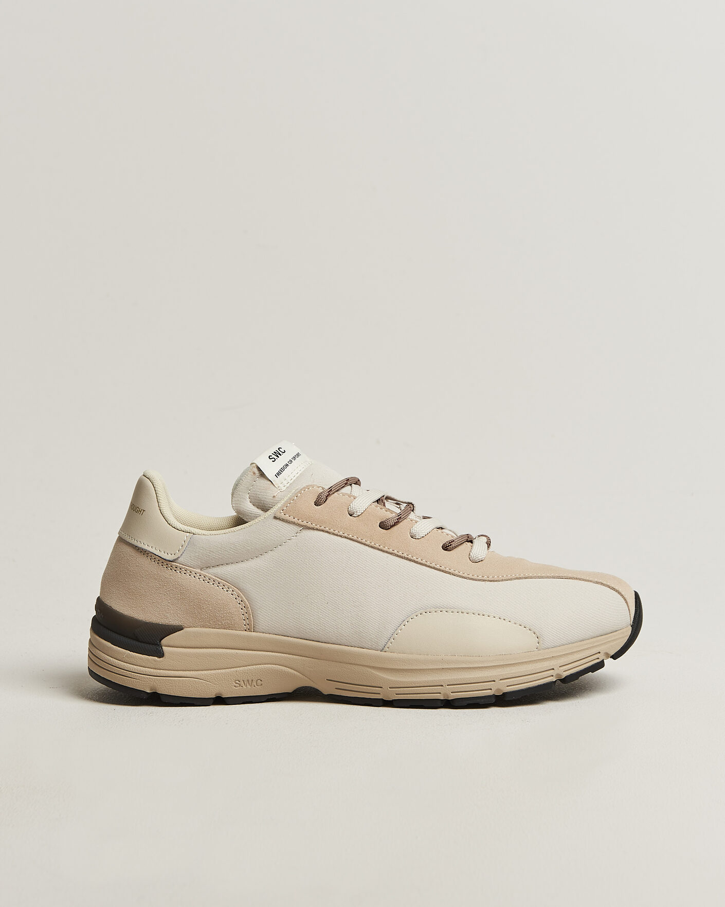 Mies | Tennarit | Stepney Workers Club | Legion Suede Twill Sneaker Oat