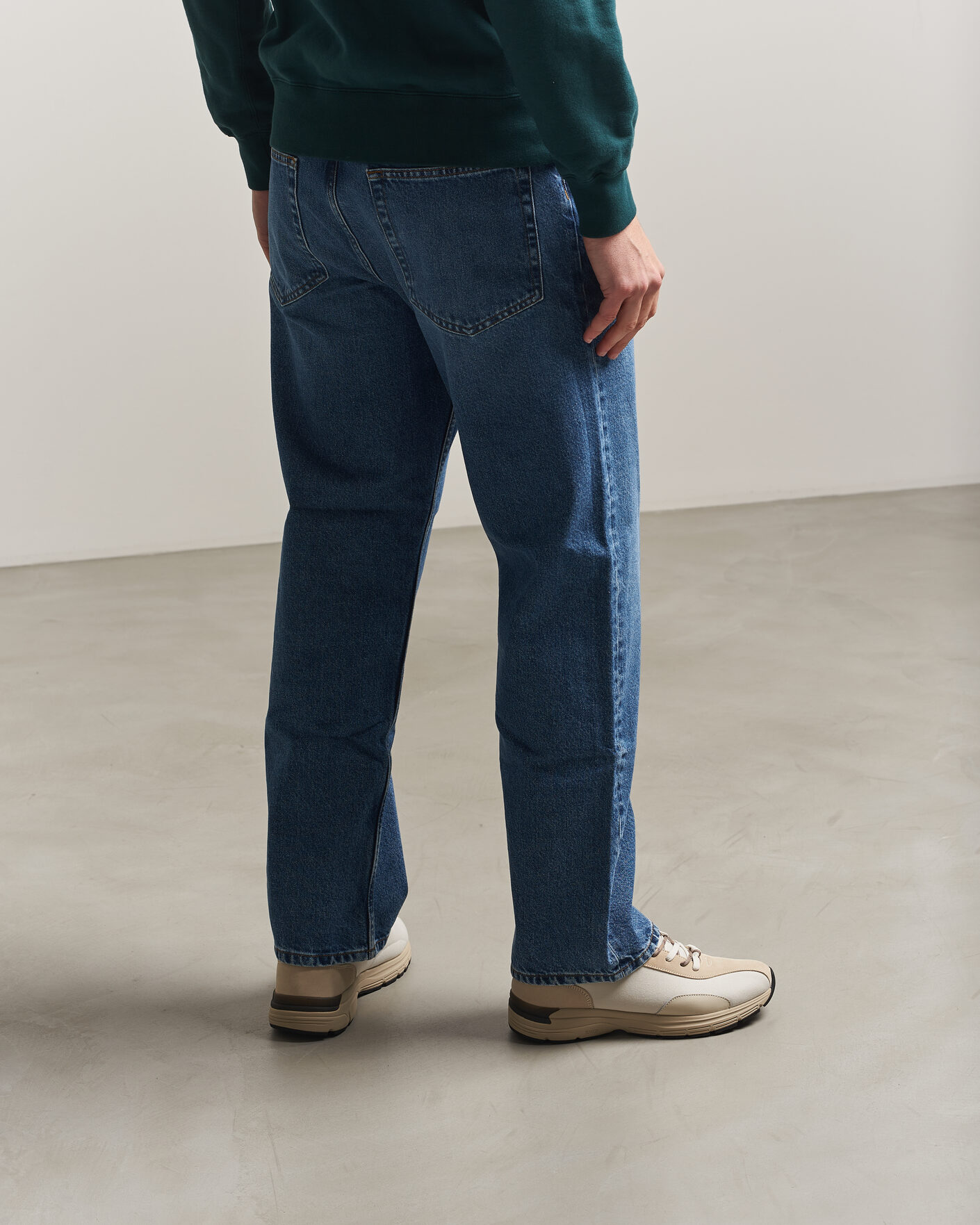 Mies | Tennarit | Stepney Workers Club | Legion Suede Twill Sneaker Oat