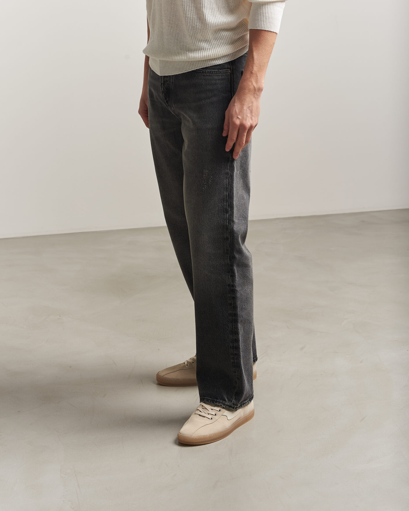 Mies | Tennarit | Stepney Workers Club | Surma S-Strike Suede Sneaker Oat