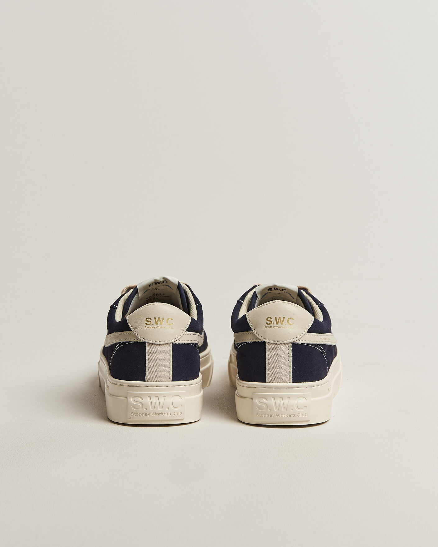 Mies | Tennarit | Stepney Workers Club | Dellow S-Strike Cupsole Suede Sneaker Navy