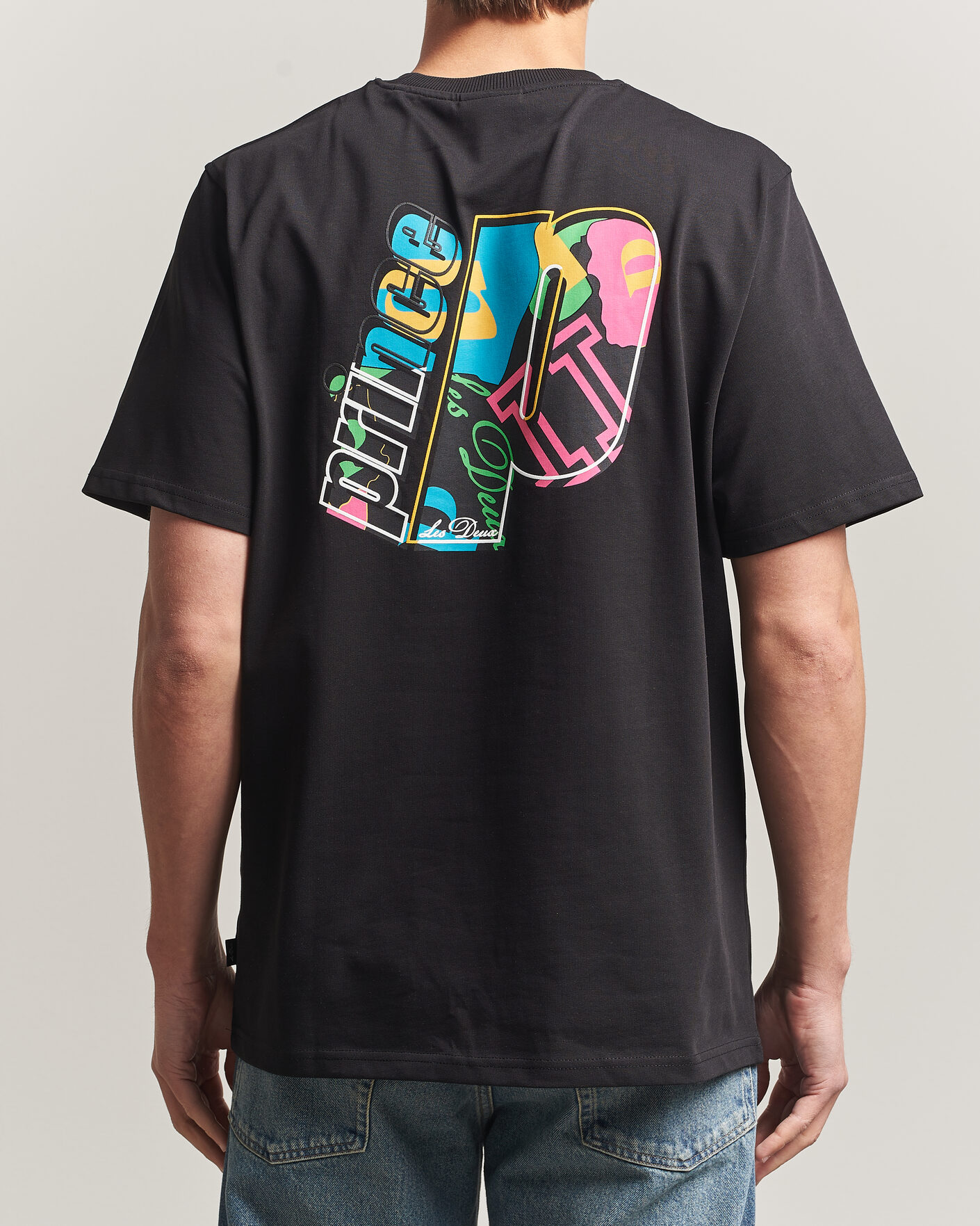 Mies | T-paidat | LES DEUX | Prince P T-Shirt Black