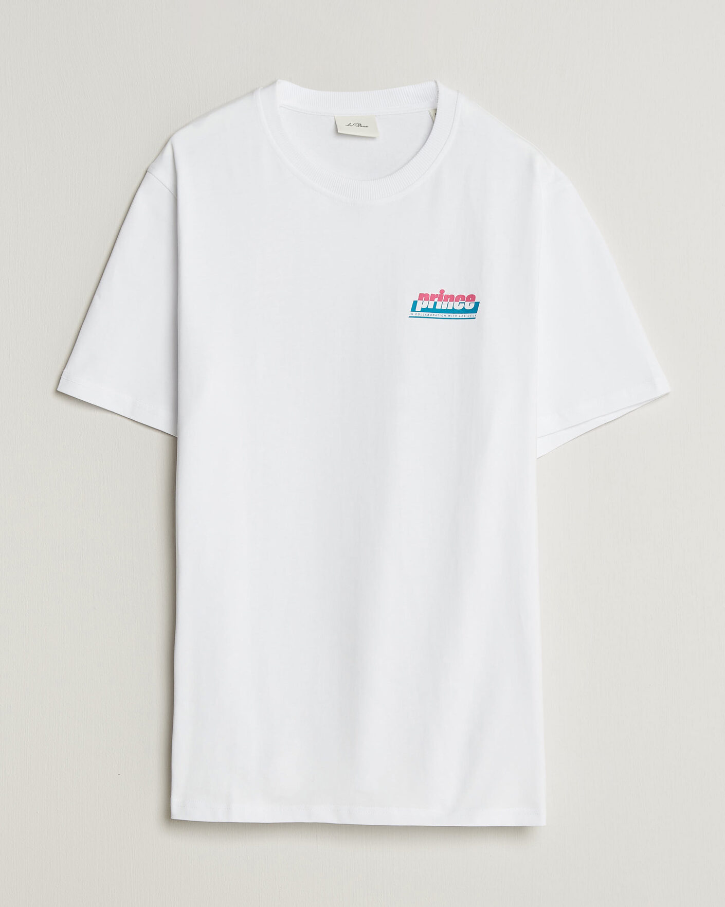 Mies | T-paidat | LES DEUX | Prince P T-Shirt White