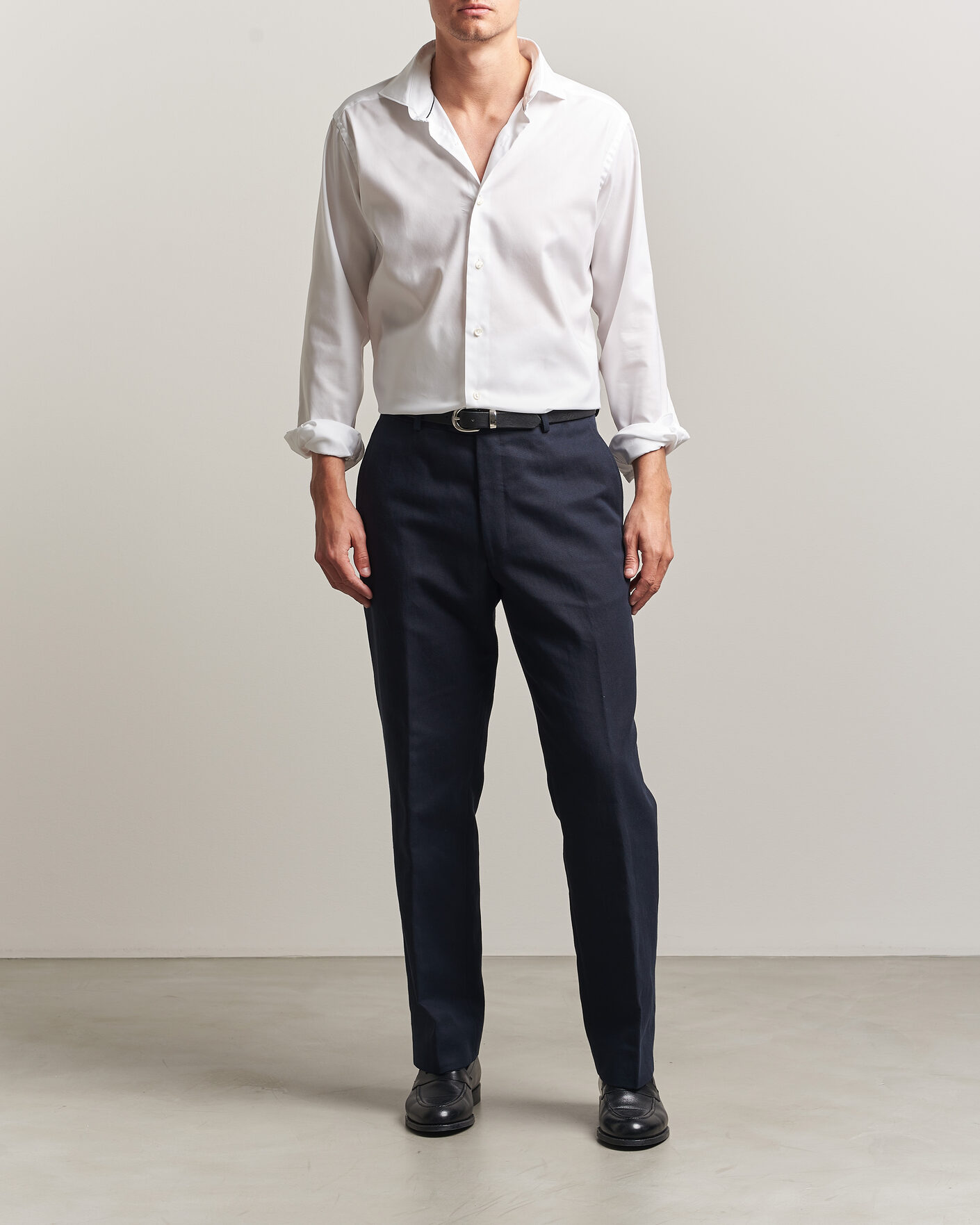 Mies | Kauluspaidat | Eton | Casual Fit Signature Oxford Shirt White