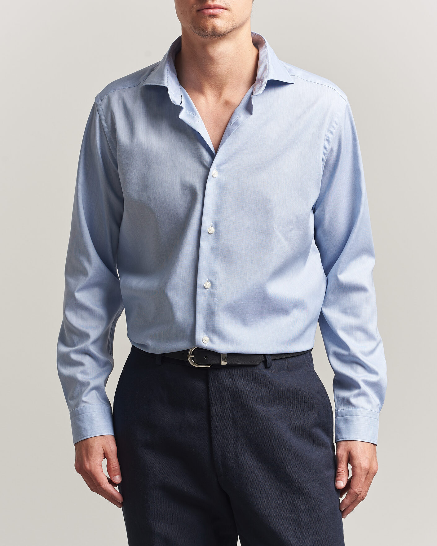 Mies | Kauluspaidat | Eton | Casual Fit Signature Oxford Shirt Light Blue