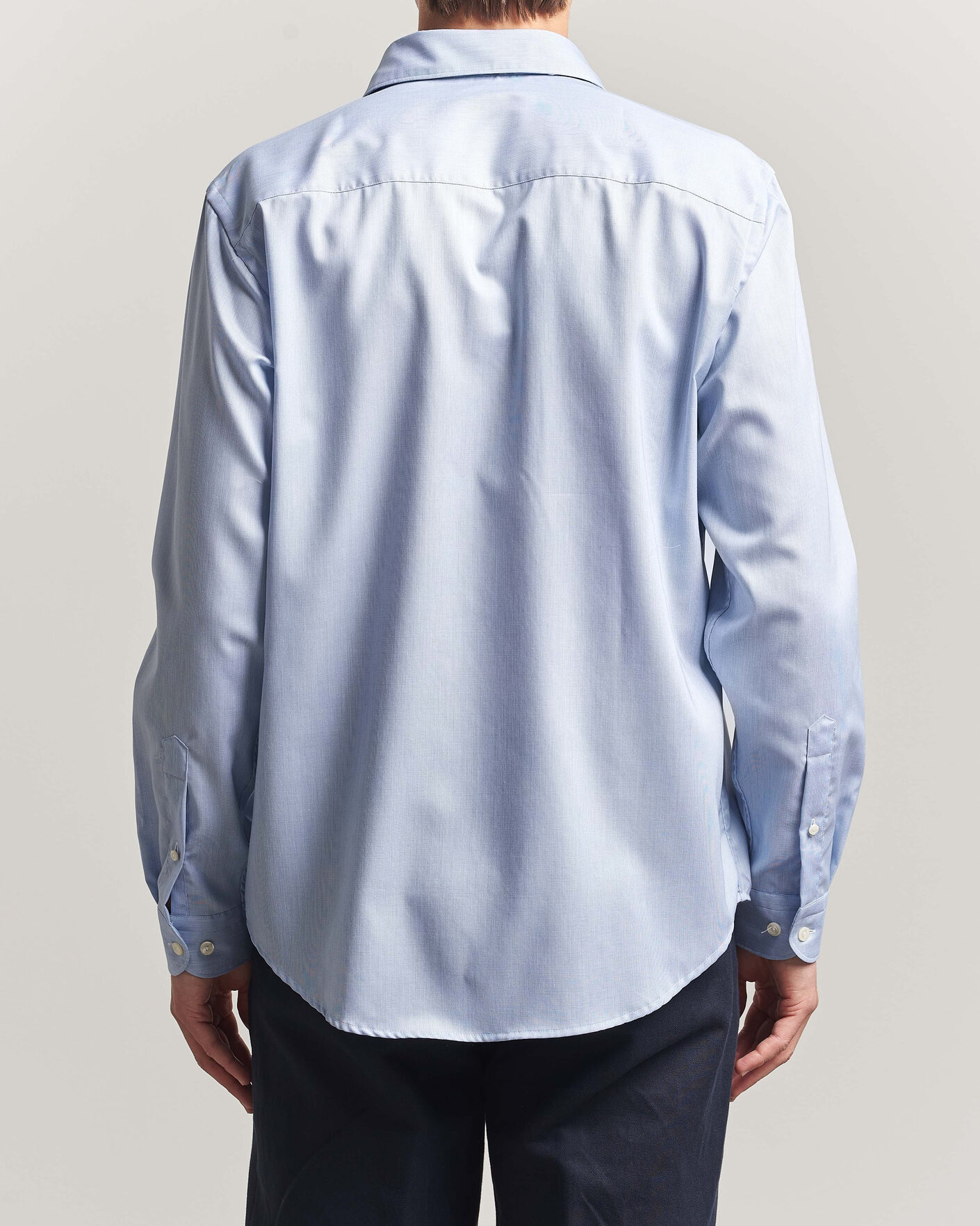 Mies | Kauluspaidat | Eton | Casual Fit Signature Oxford Shirt Light Blue
