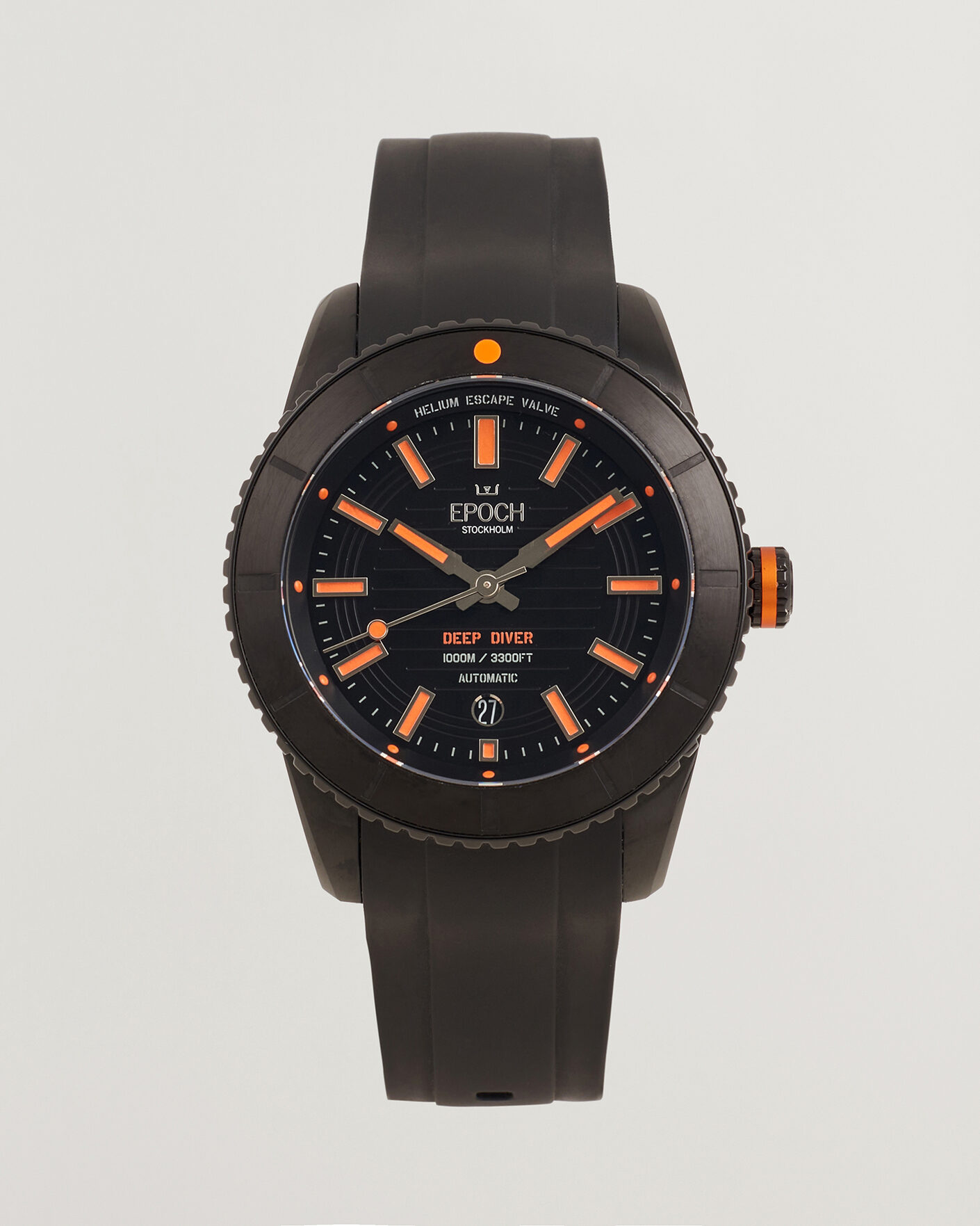 Mies | Pre-Owned & Vintage Watches | Epoch Pre-Owned | Deep Diver DLC Orange LE 
