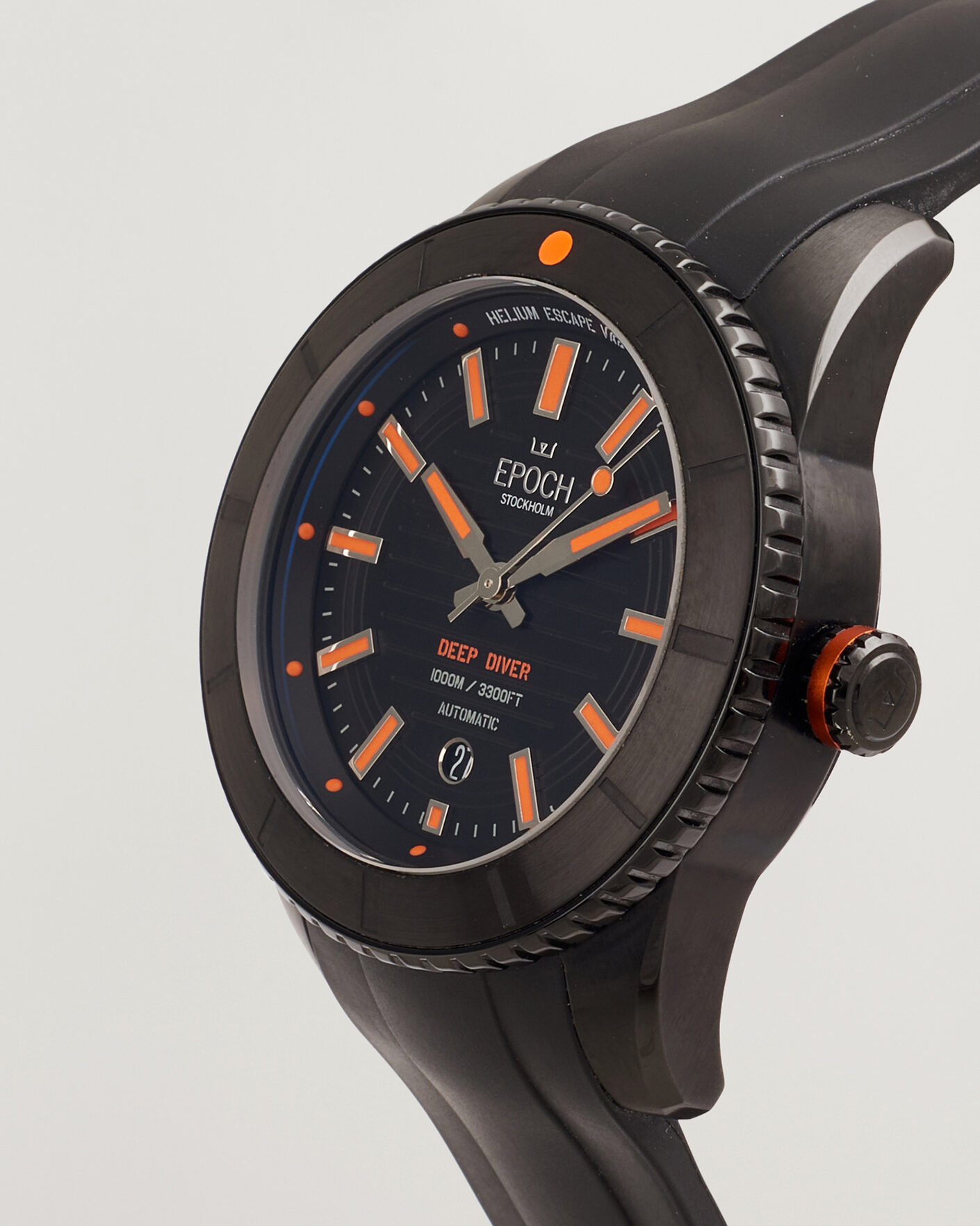 Mies | Pre-Owned & Vintage Watches | Epoch Pre-Owned | Deep Diver DLC Orange LE