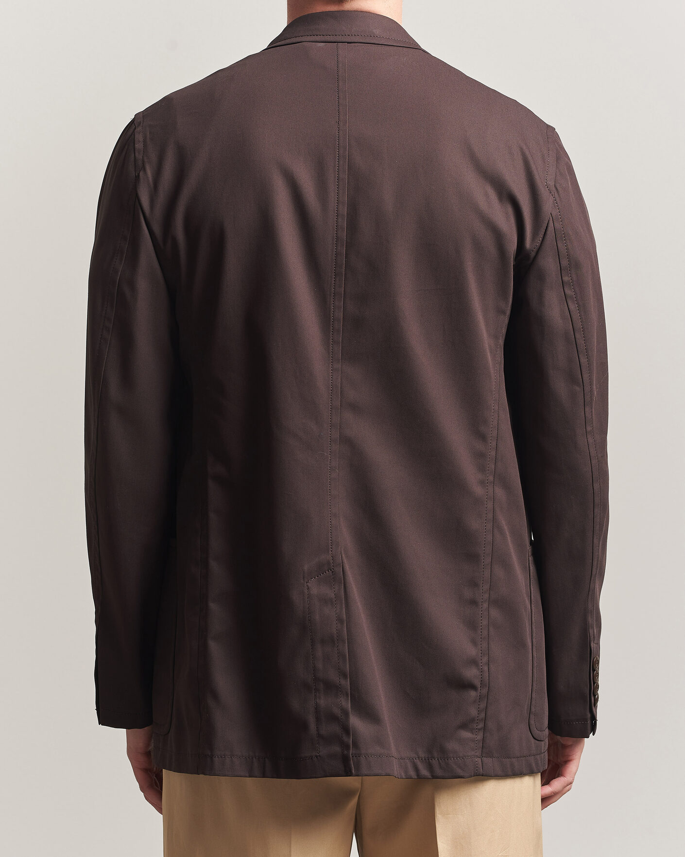 Mies | Pikkutakit | Filippa K | Reese Cotton Double Breasted Blazer Dark Chocolate