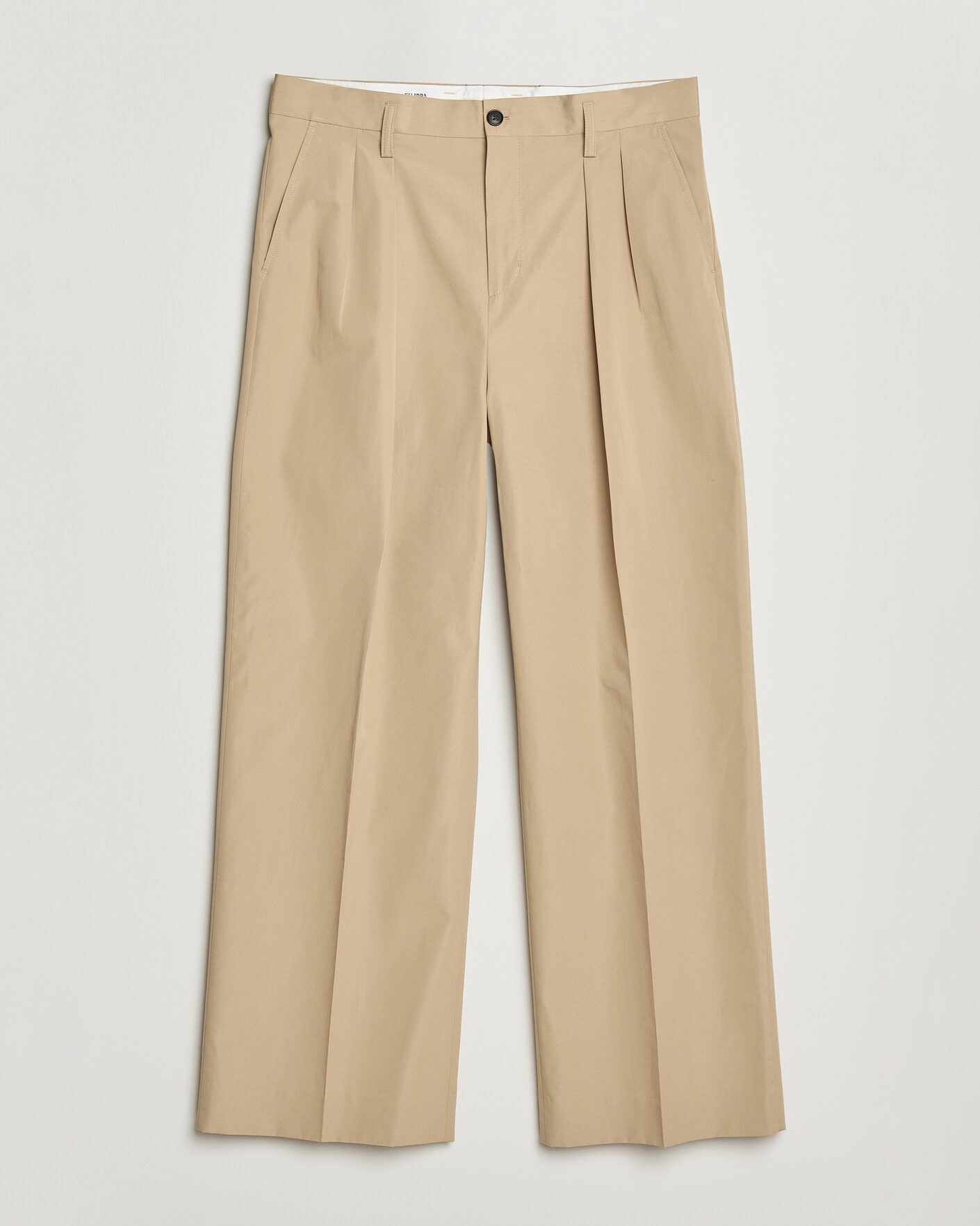 Mies | Housut | Filippa K | Milo Cotton Trousers Canvas Beige