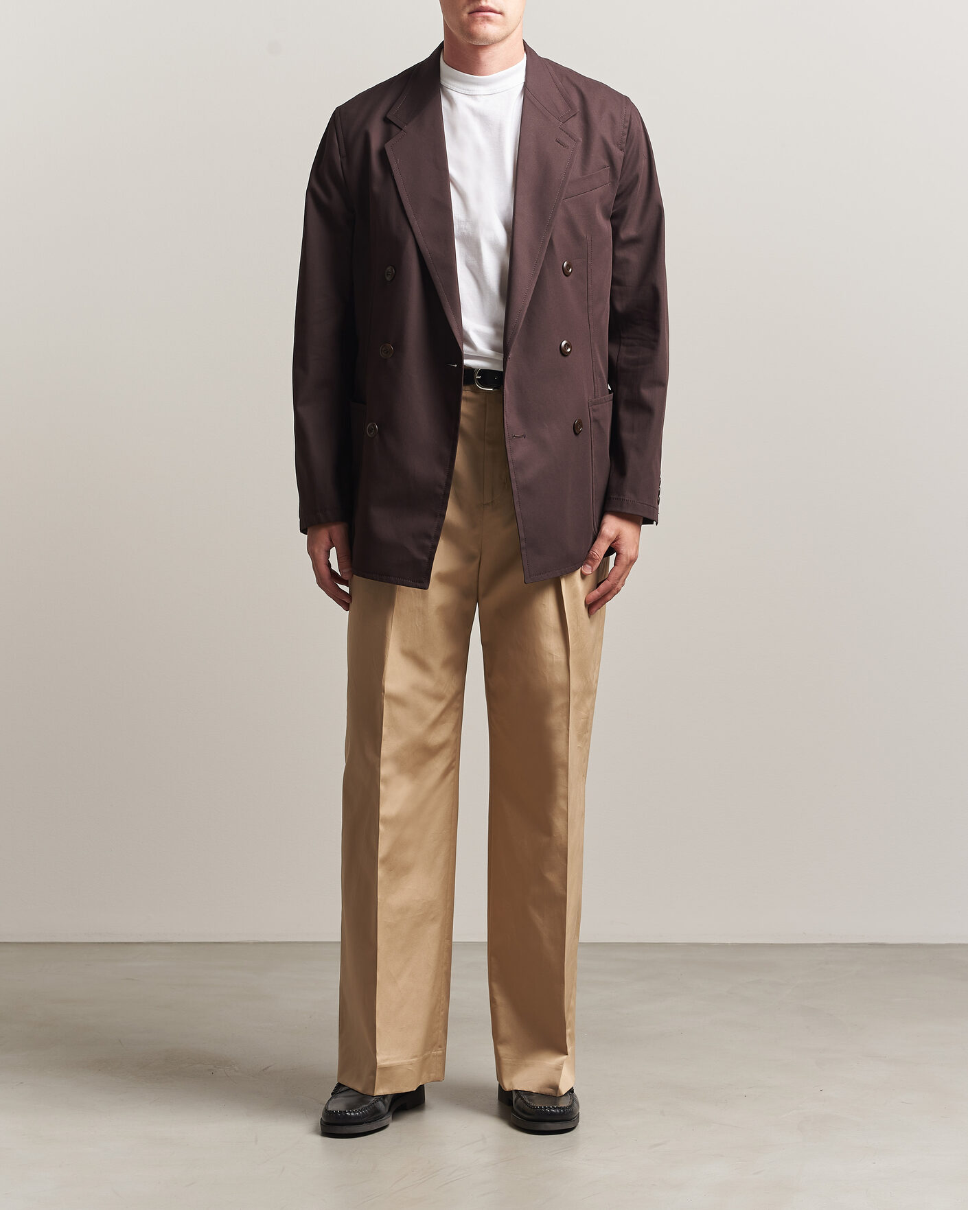Mies | Housut | Filippa K | Milo Cotton Trousers Canvas Beige