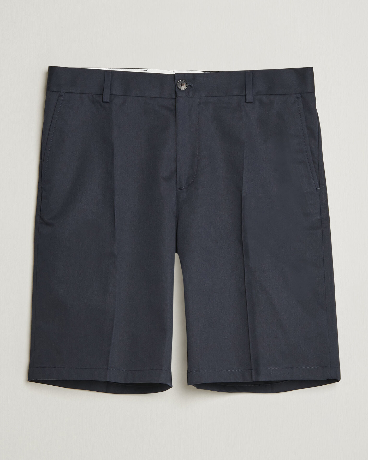 Mies | Shortsit | Filippa K | Tailored Cotton Chino Shorts Navy