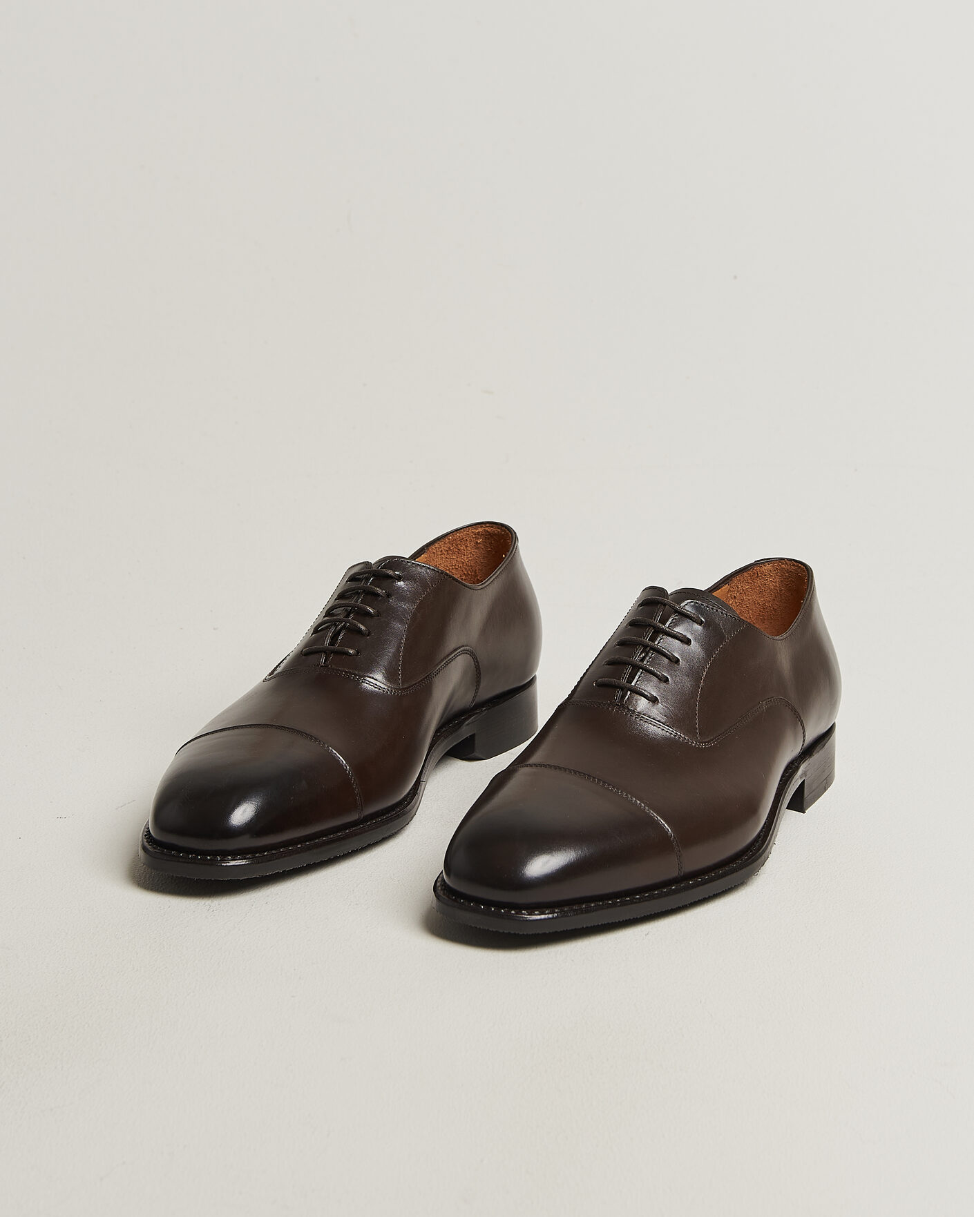 Mies | Oxford-kengät | Myrqvist | Äppelviken II Oxford Dark Brown Calf