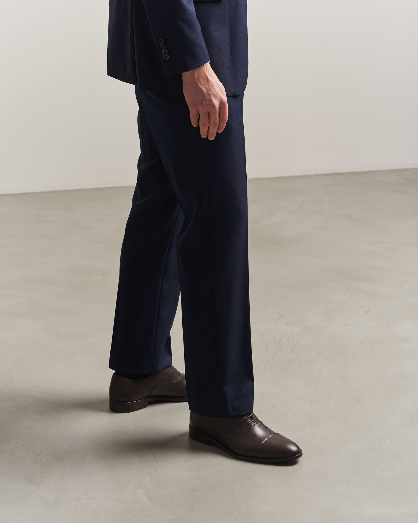 Mies | Oxford-kengät | Myrqvist | Vinterviken II Oxford Dark Brown Calf