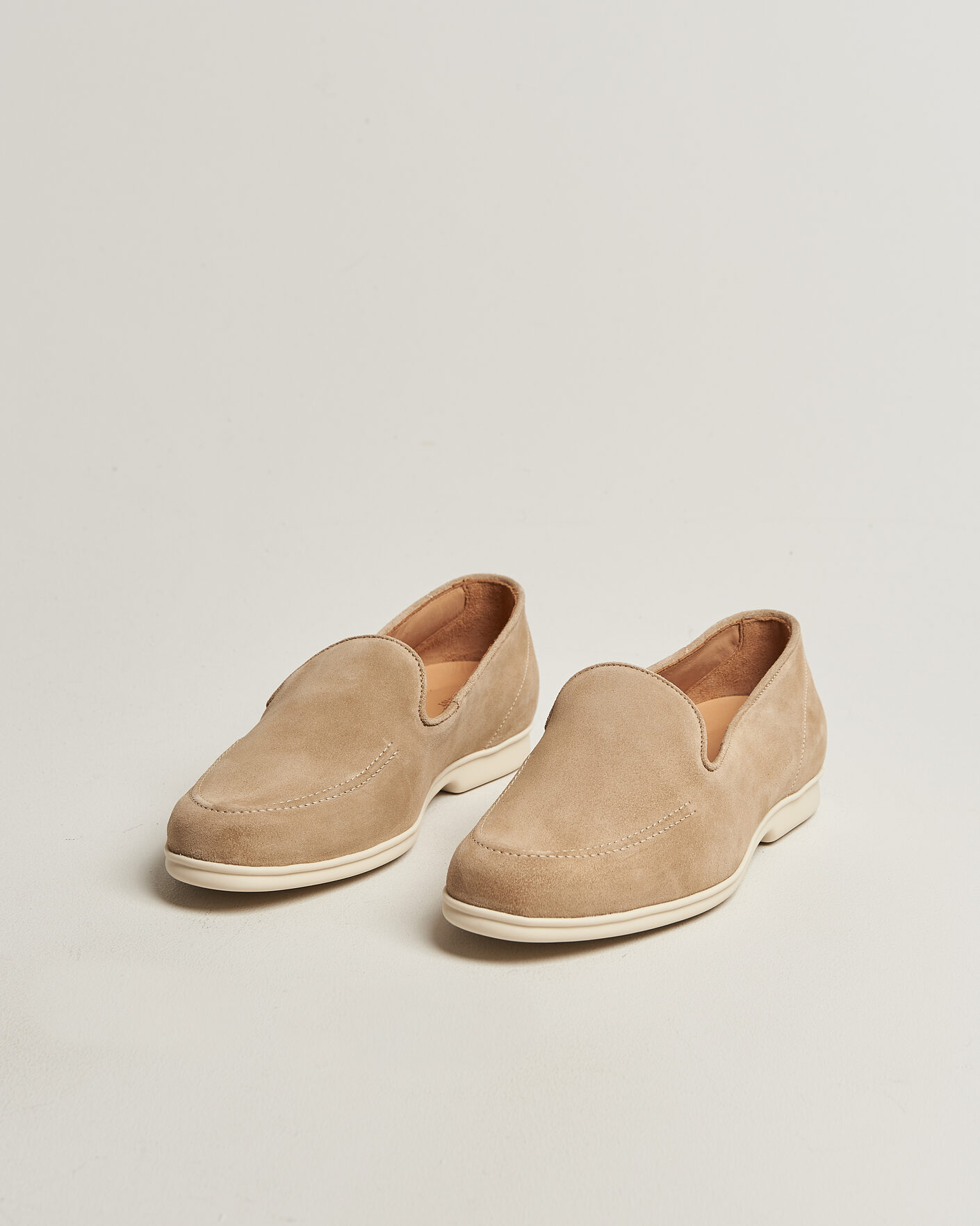 Mies | Loaferit | Myrqvist | Brännö II Loafers Sand Suede
