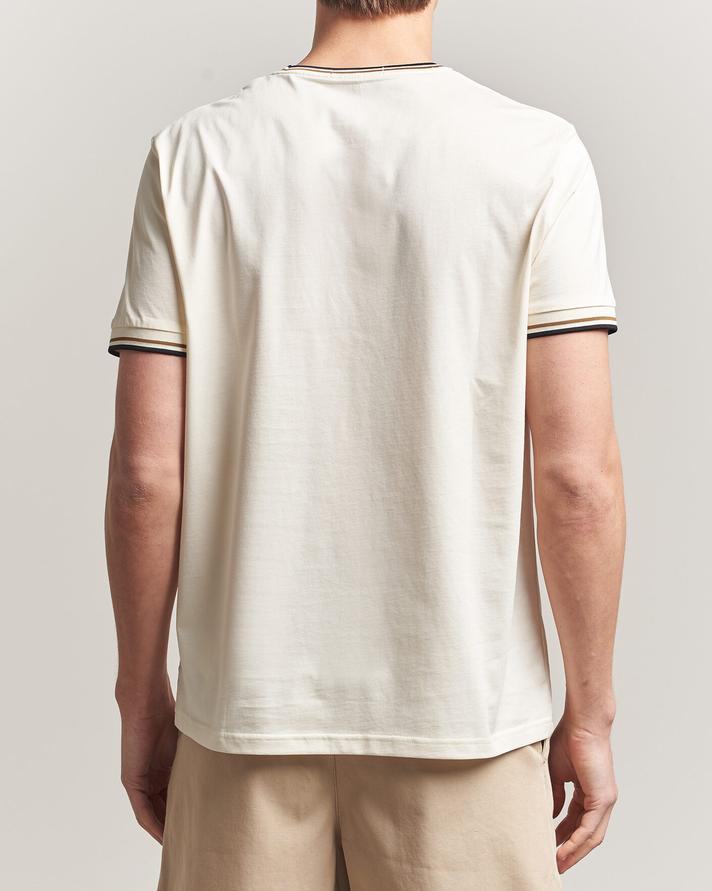 Mies | T-paidat | Fred Perry | Twin Tipped T-Shirt Ecru