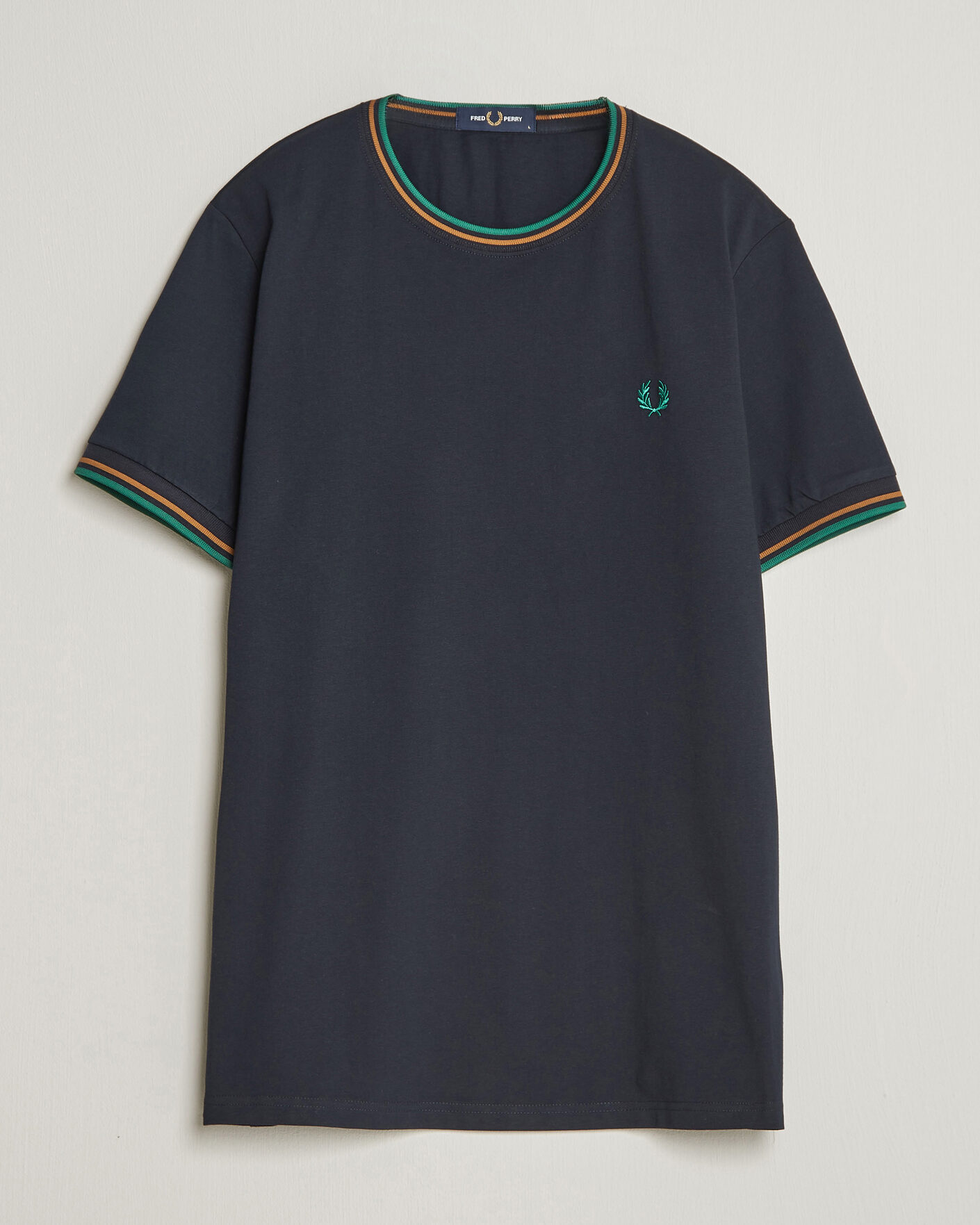 Mies | T-paidat | Fred Perry | Twin Tipped T-Shirt Navy