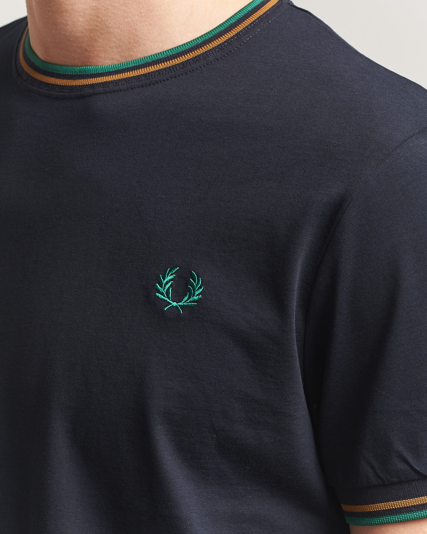 Mies | T-paidat | Fred Perry | Twin Tipped T-Shirt Navy