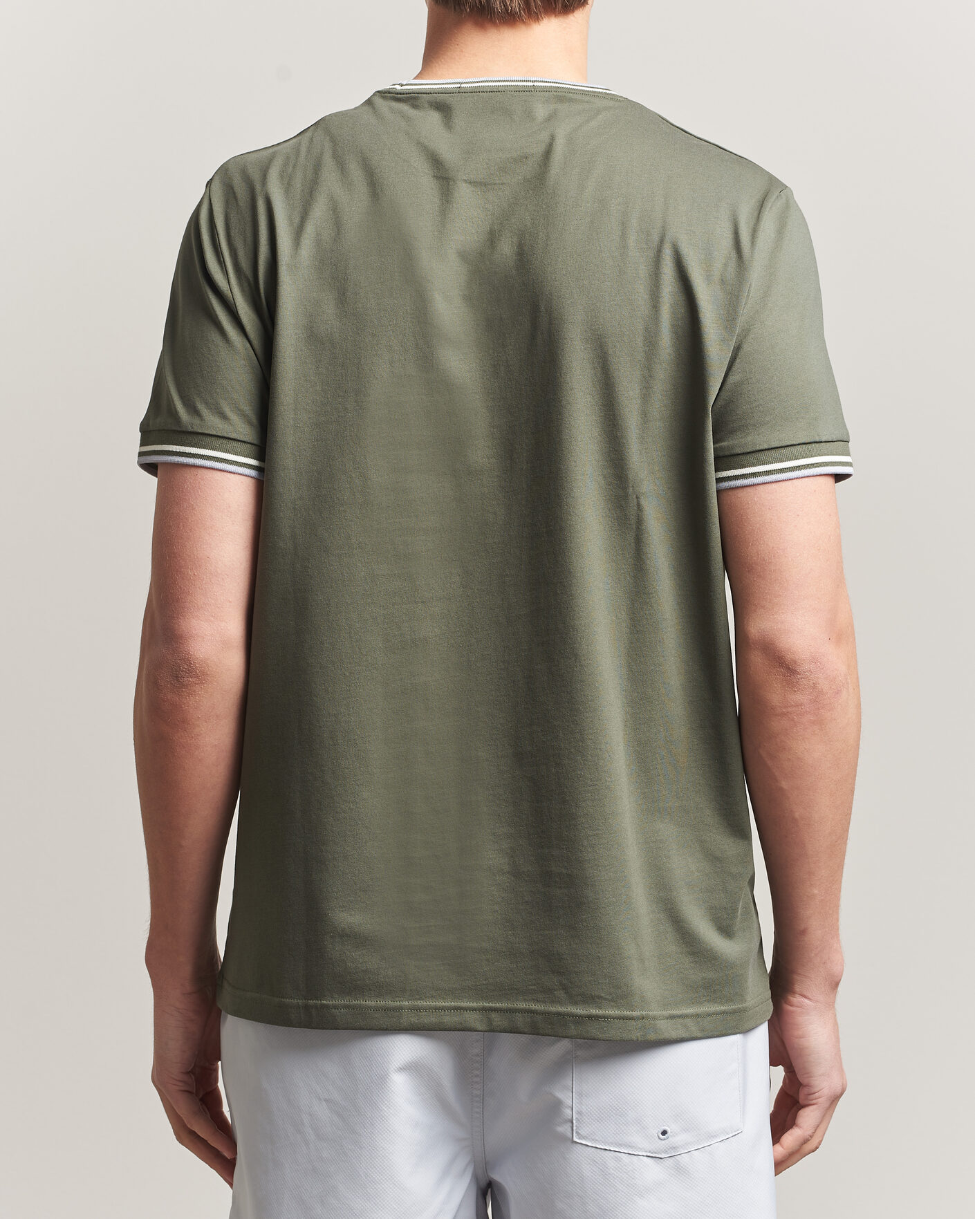 Mies | T-paidat | Fred Perry | Twin Tipped T-Shirt Laurel Wreath Green