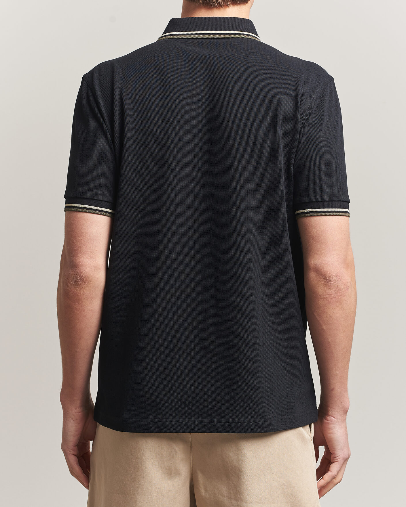 Mies | Pikeet | Fred Perry | Twin Tipped Polo Shirt Black