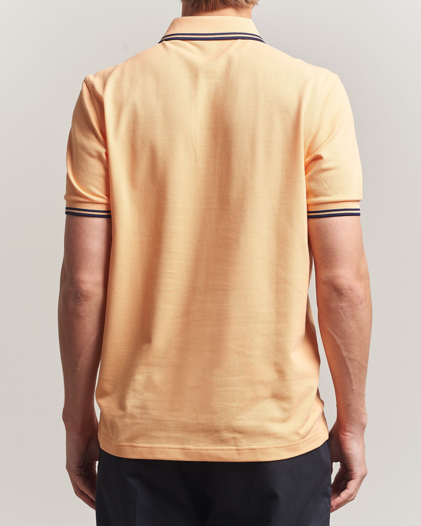 Mies | Pikeet | Fred Perry | Twin Tipped Polo Shirt Peach