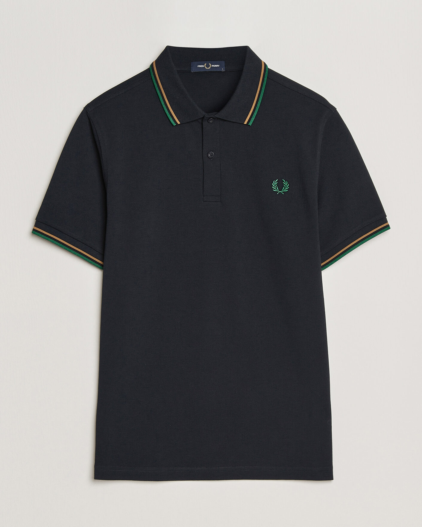 Mies | Pikeet | Fred Perry | Twin Tipped Polo Shirt Navy