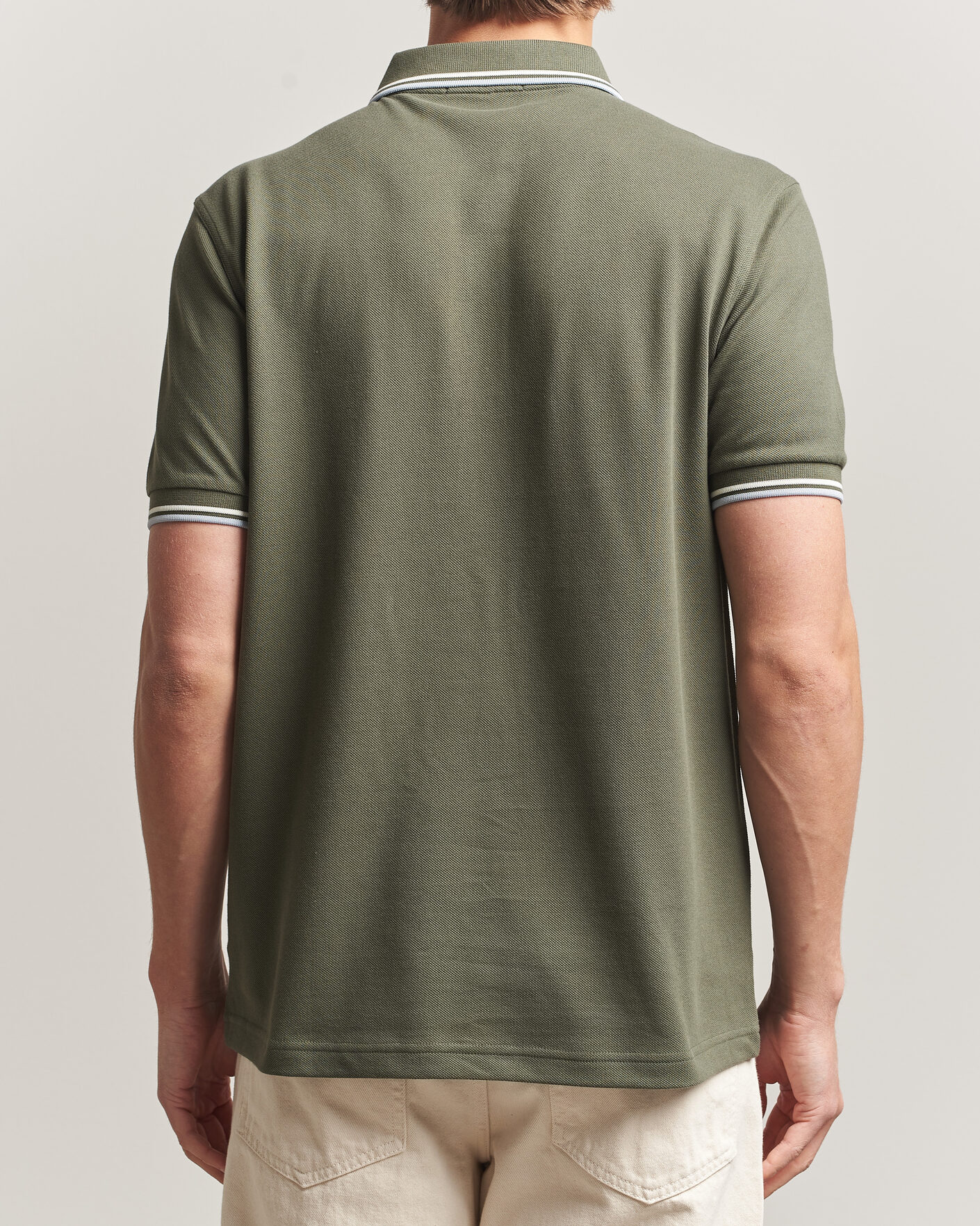 Mies | Pikeet | Fred Perry | Twin Tipped Polo Shirt Laurel Wreath Green