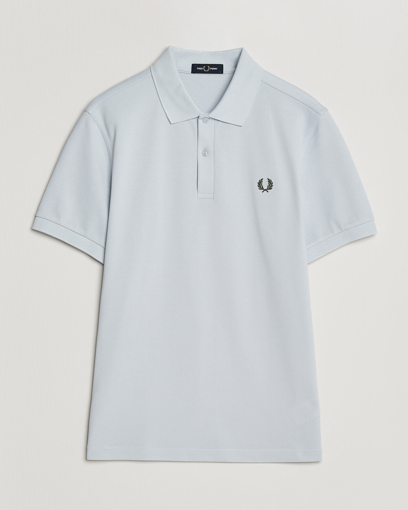 Mies | Pikeet | Fred Perry | Plain Polo Shirt Dusty Blue