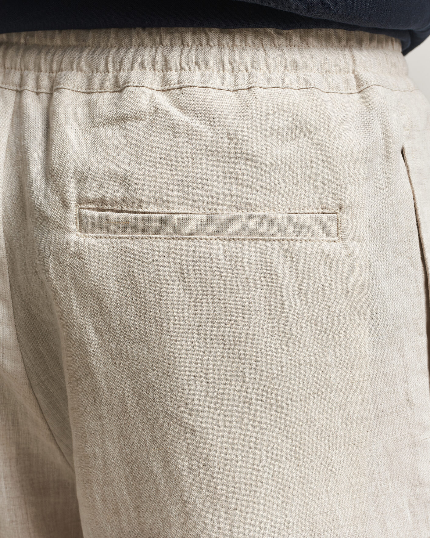 Mies | Housut | J.Lindeberg | Noah Drape Linen Pants Moonbeam